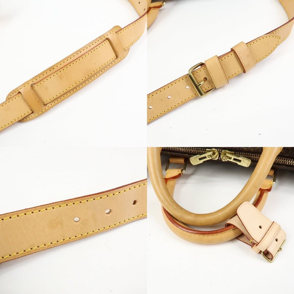 Louis Vuitton Louis Vuitton Monogram Keepall Bandouliere 50 Duffle Bag Size ONE SIZE - 4 Thumbnail