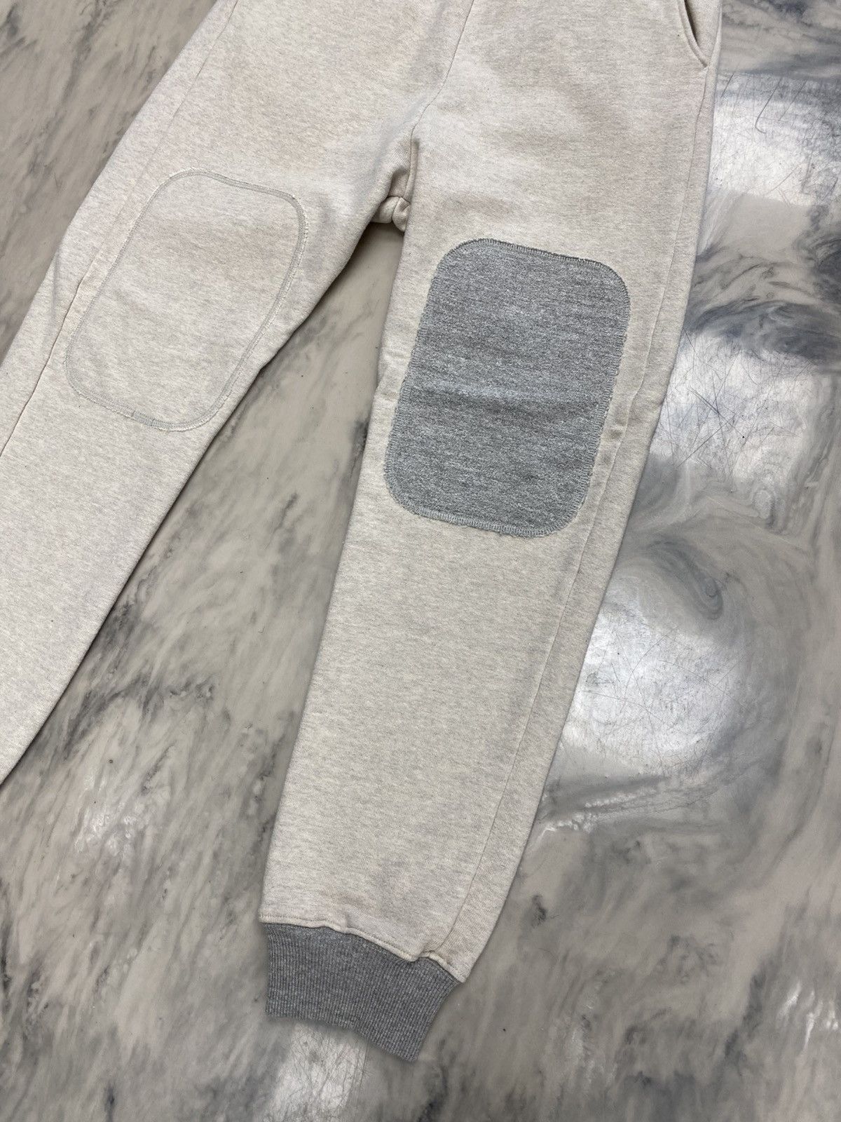 Kapital Kapital fleece patchwork sweatpants grey small authentic Size US 32 / EU 48 - 2 Thumbnail