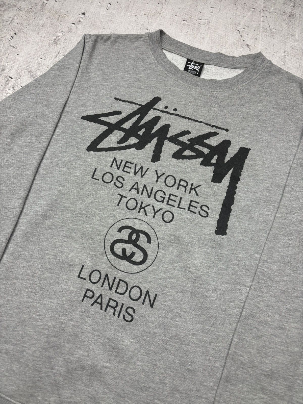 Stussy vintage stussy y2k boxy crewneck swag cheef kief Size US M / EU 48-50 / 2 - 5 Thumbnail