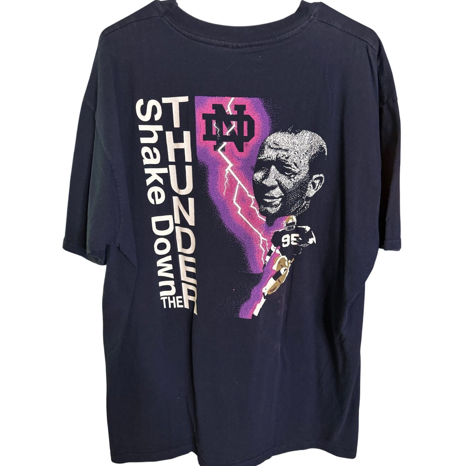 Champion Vintage Notre Dame Tee Size US XL / EU 56 / 4 - 2 Thumbnail