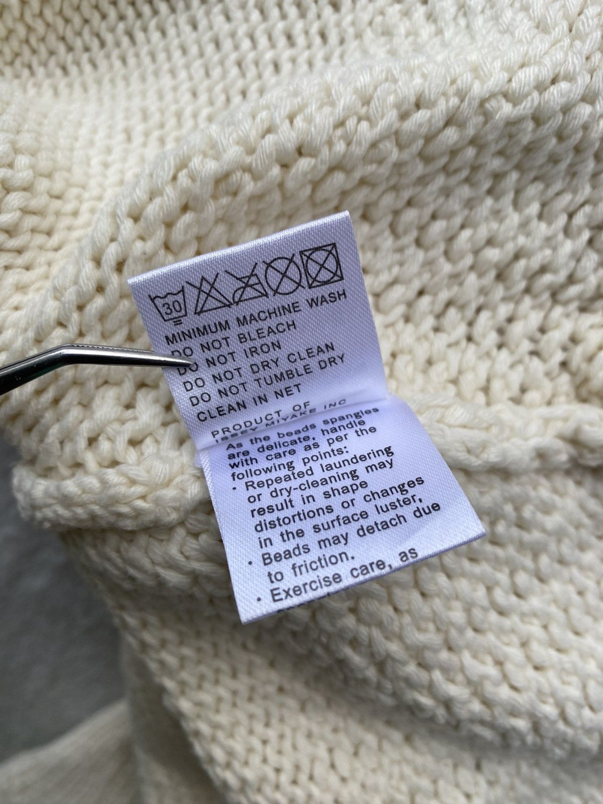 Issey Miyake S/S 2005 Issey Miyake Fete Knit Cardigan Size S / US 4 / IT 40 - 13 Thumbnail