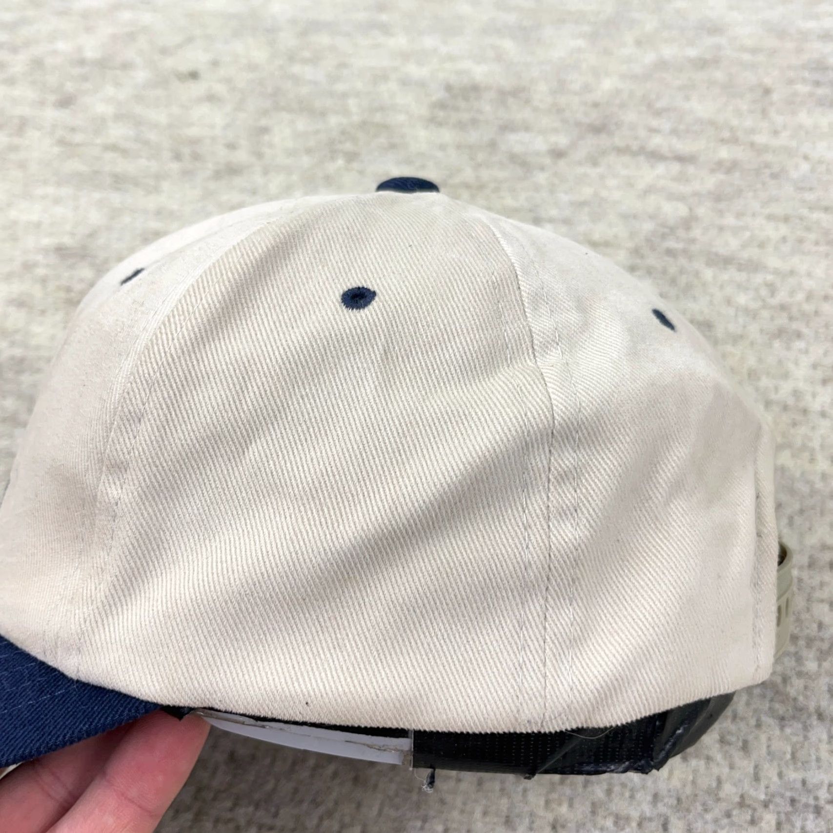 Vintage VINTAGE Yupoong The Drew Carey Show Snapback Hat Cap 90s Beige Adjustable Mens Size ONE SIZE - 4 Thumbnail