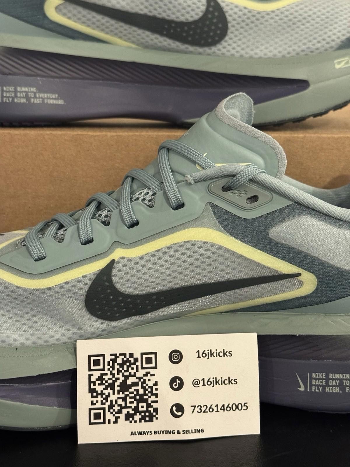 Nike Size 13 - Nike Zoom Fly 6 Cannon Seaweed Size US 13 / EU 46 - 2 Thumbnail