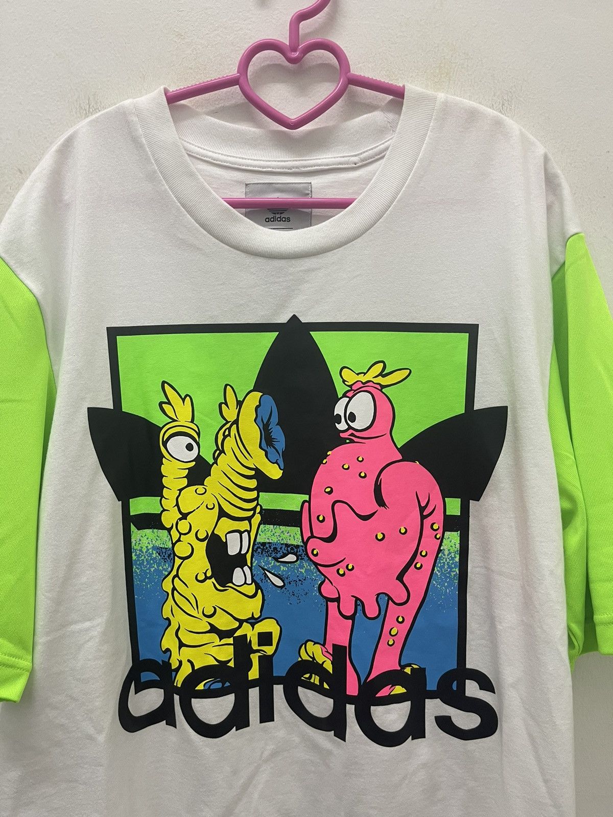 Adidas × Jeremy Scott Rare ADIDAS JEREMY SCOTT Cartoon Pop Art Loose Size US S / EU 44-46 / 1 - 2 Thumbnail