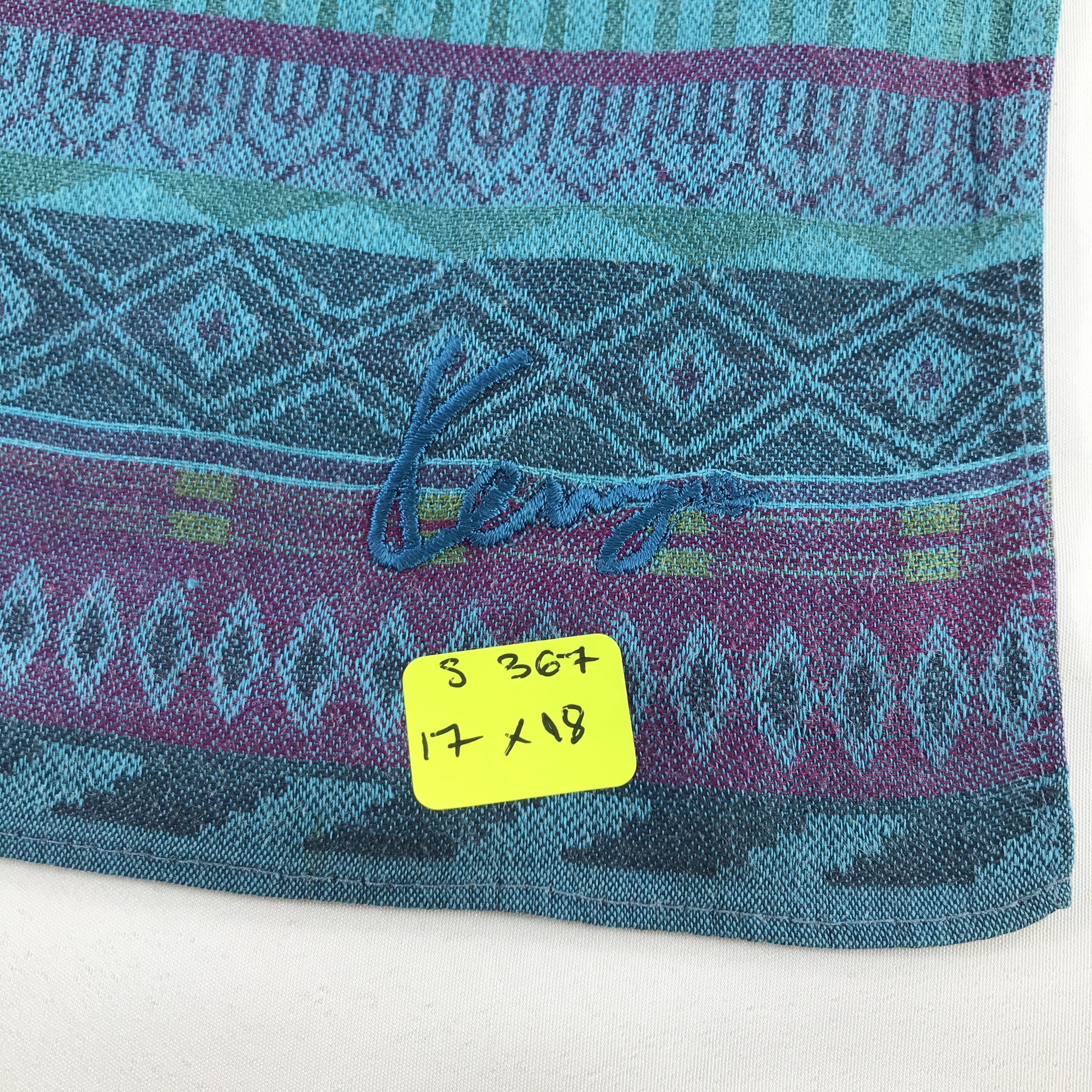 Kenzo × Vintage Kenzo Bandana / Handkerchief / Neckerchief - S367 Size ONE SIZE - 5 Thumbnail