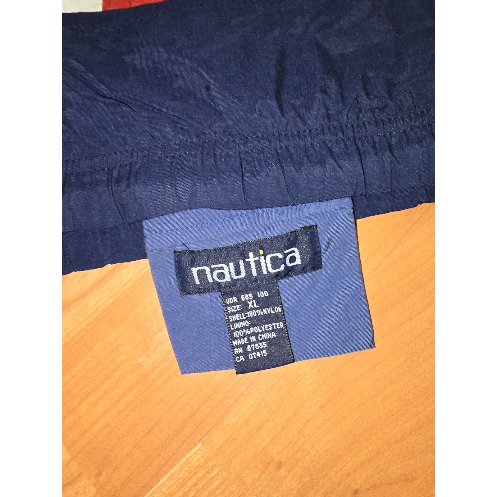 Nautica Nautica Swim Trunks Color Block Multicolor X Large Shorts Size US 41 - 2 Thumbnail