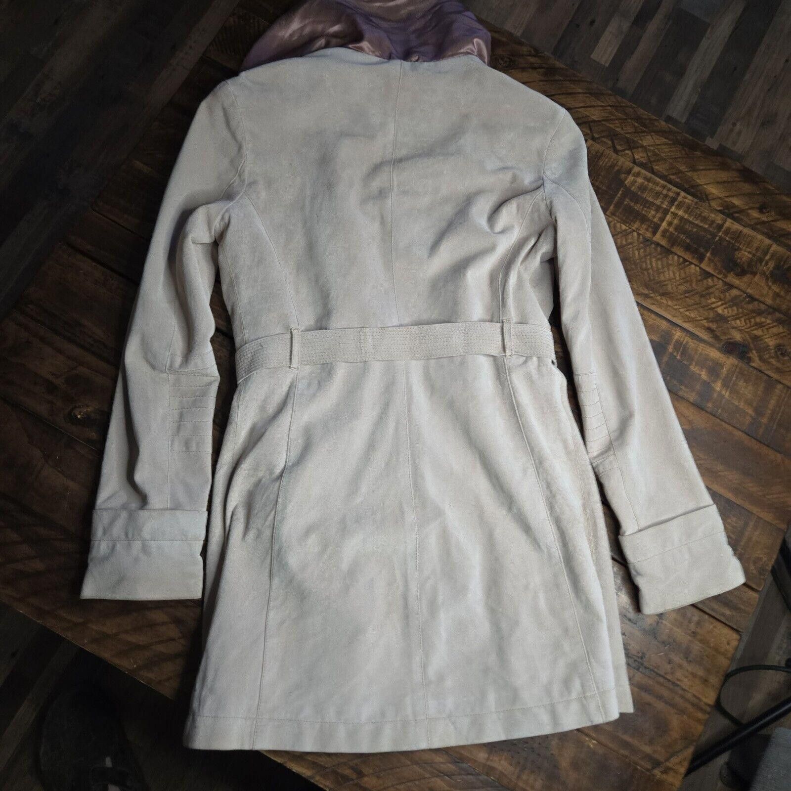 Barneys New York Barneys New York CO-OP Soft Leather Womens Trench Small C1 Size S / US 4 / IT 40 - 8 Thumbnail