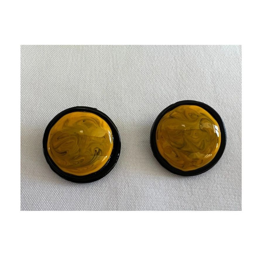 Moschino SS20 Moschino Couture Jeremy Scott Picasso ClipOn Earrings Size ONE SIZE - 5 Thumbnail