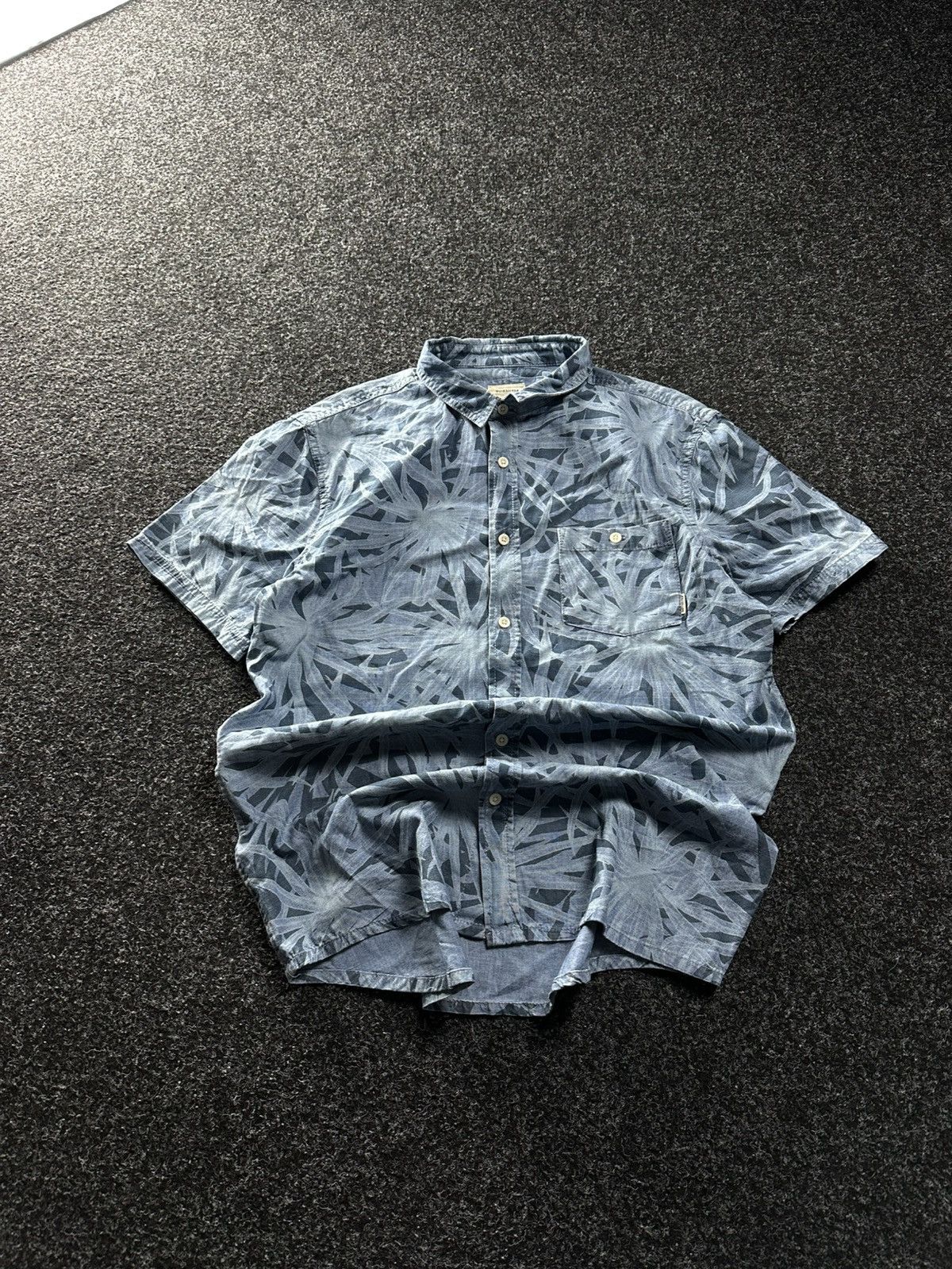 Quiksilver × Vintage 🚨Vintage 90s Logo QUICKSILVER beach short sleeve Y2K HAWAII Size US M / EU 48-50 / 2 - 1 Thumbnail