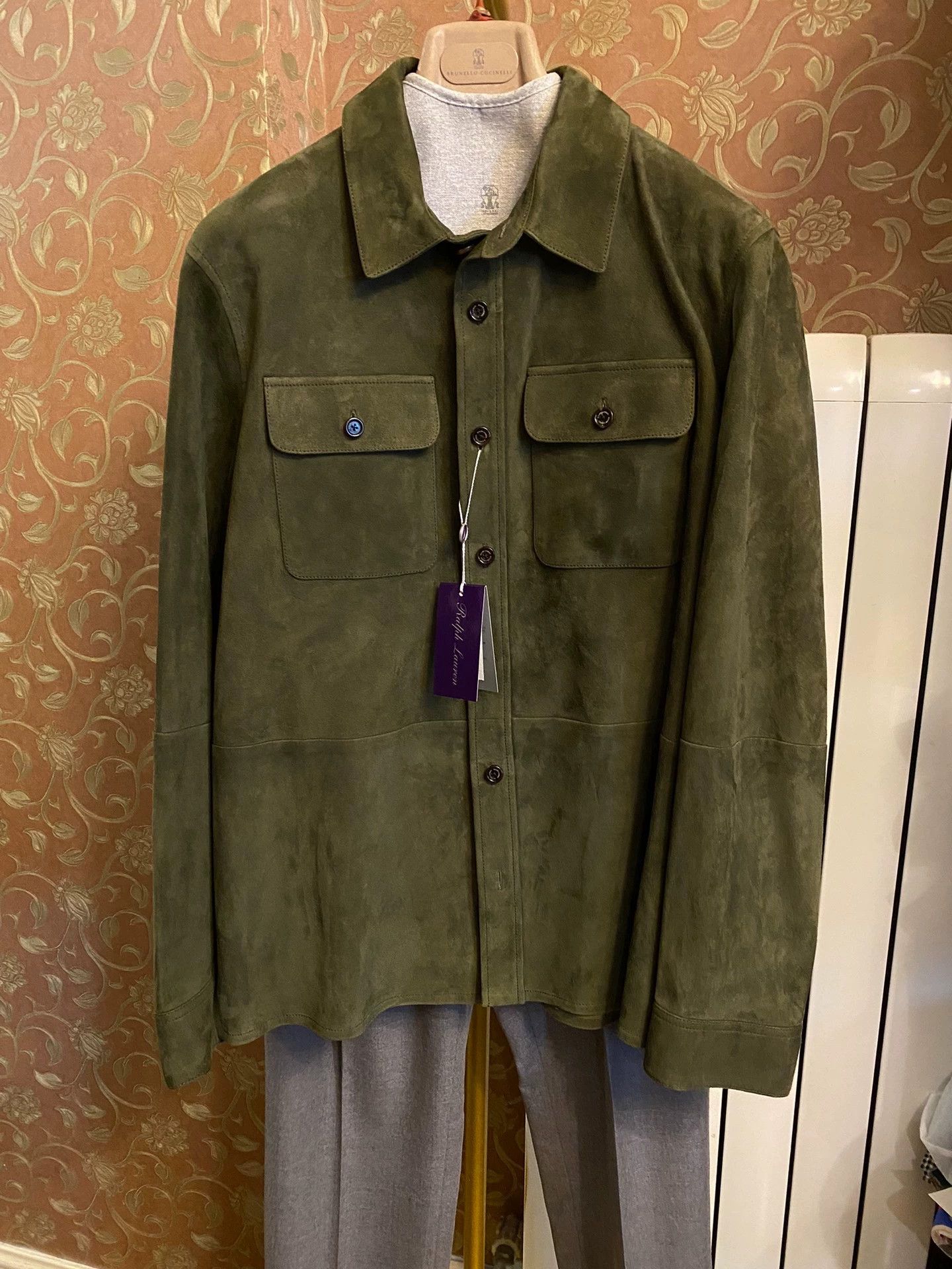 Polo Ralph Lauren Ralph Lauren Purple Label Italian Lambskin Jacket Size US M / EU 48-50 / 2 - 1 Thumbnail
