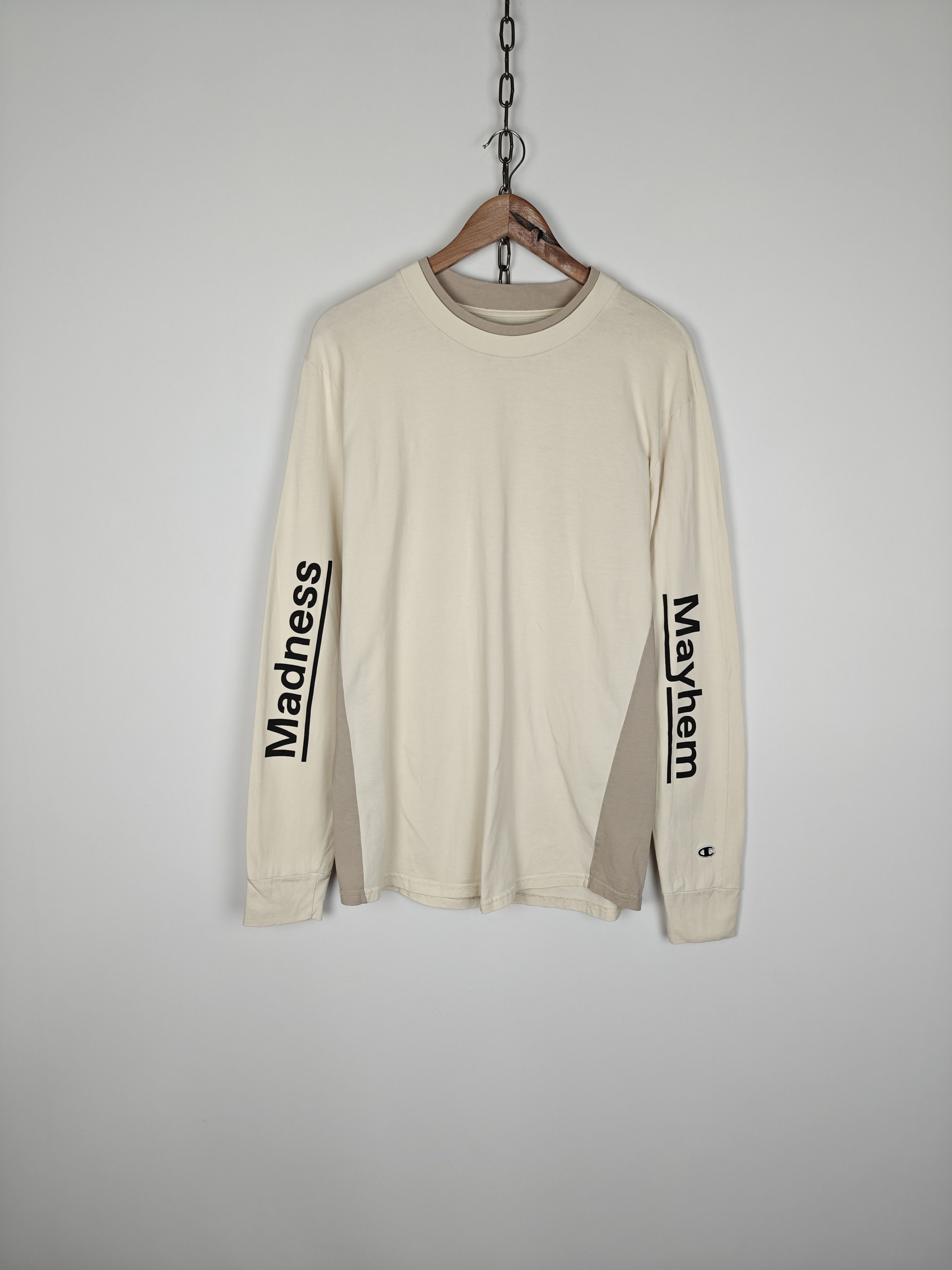 Champion Champion x Wood Wood Longsleeve Pullover Sweathsirt L Size US L / EU 52-54 / 3 - 1 Thumbnail
