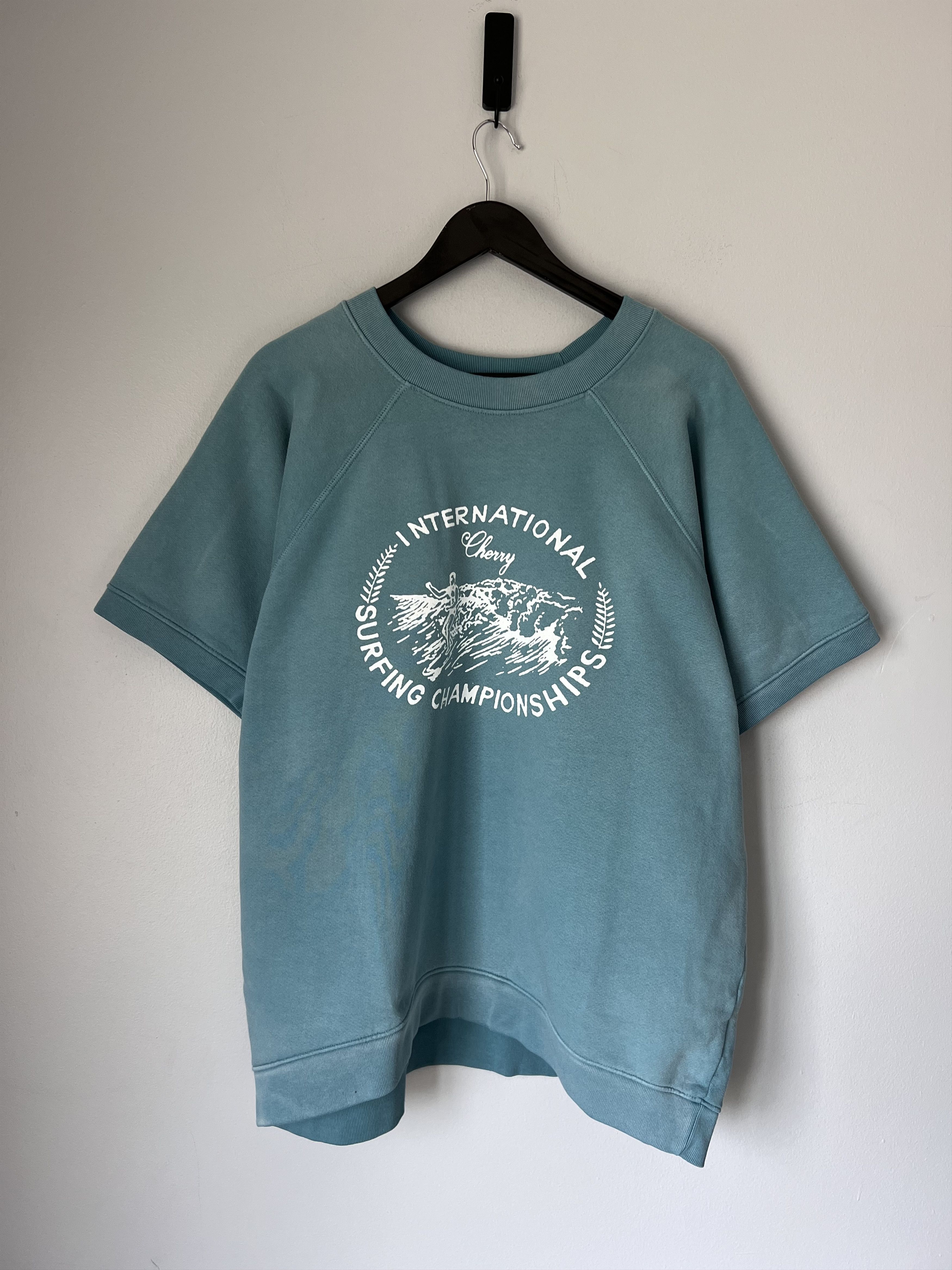 Cherry LA Cherry LA Championship Raglan Short Sleeve Sweatshirt Size US XL / EU 56 / 4 - 1 Thumbnail