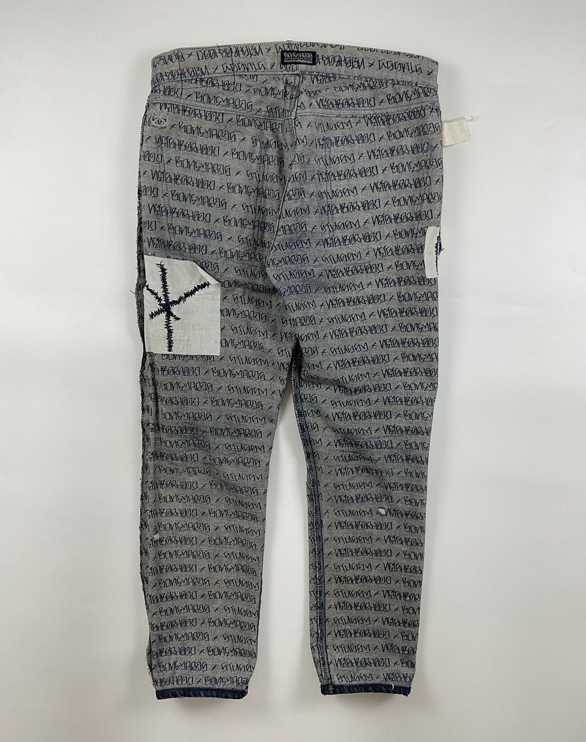 Neighborhood × Stussy Stussy x Neighborhood “Boneyards” Savage Level 3 Denim Size US 32 / EU 48 - 3 Thumbnail