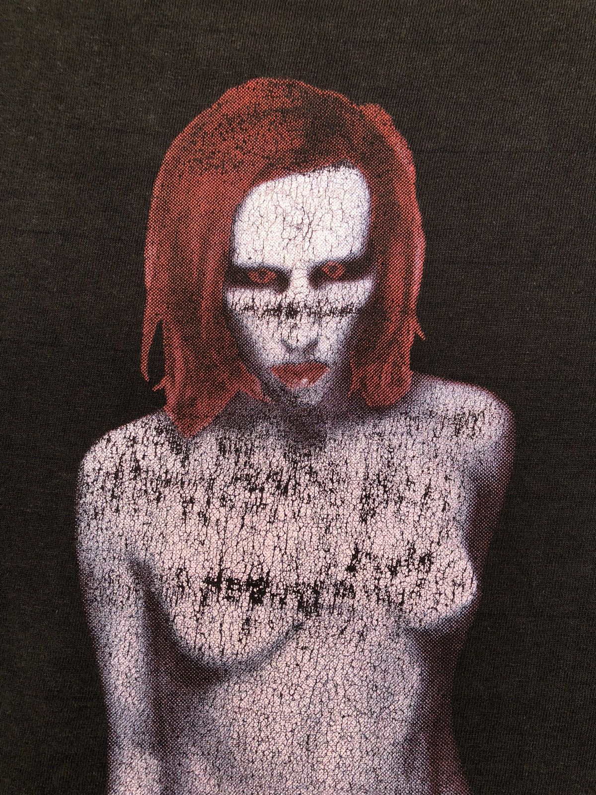 Marilyn Manson Vintage 90s Marilyn Manson Mechanical Animal Size US L / EU 52-54 / 3 - 4 Thumbnail
