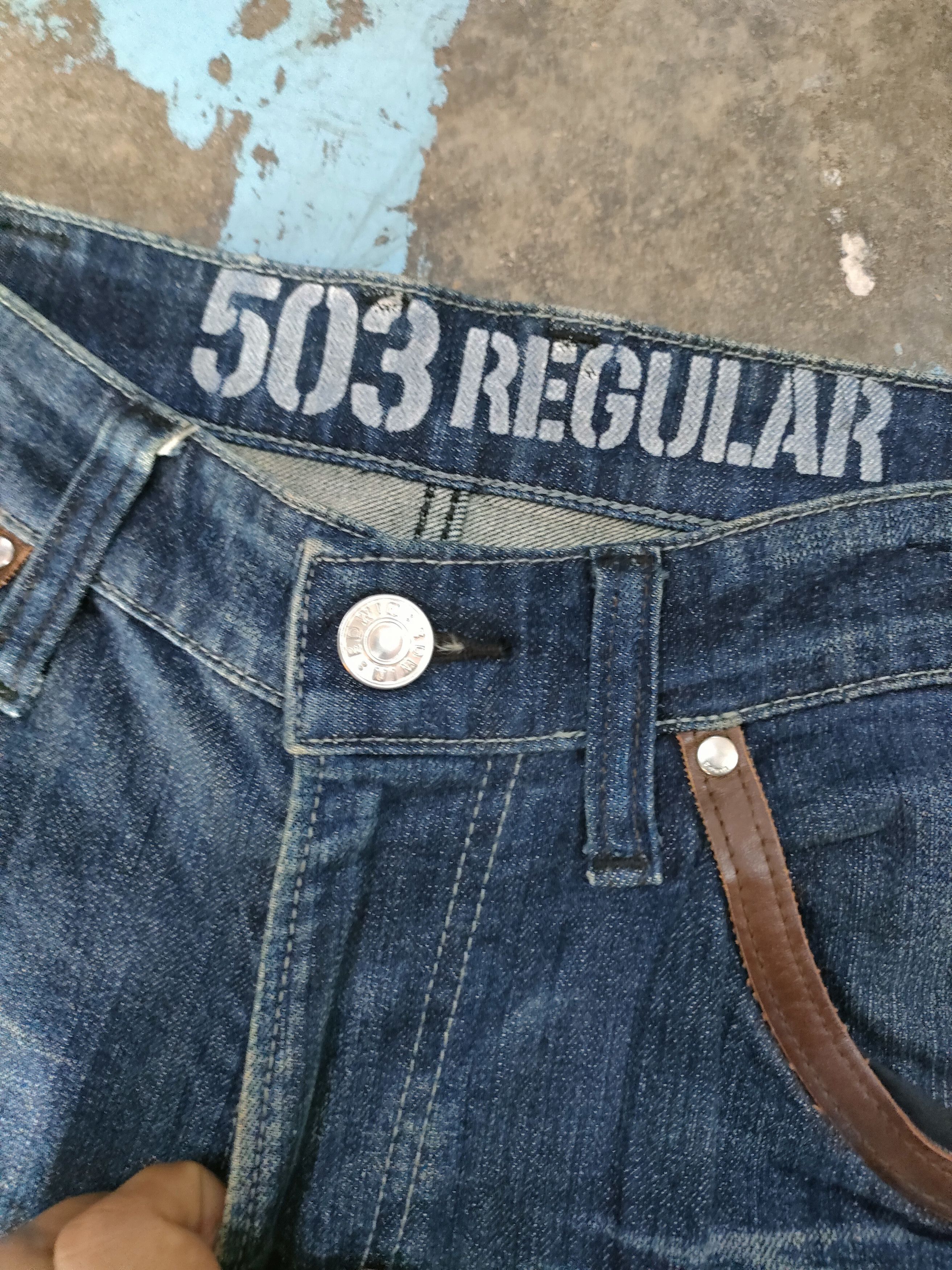 Edwin × If Six Was Nine × Japanese Brand Edwin 503 Regular Jeans Size US 33 - 10 Thumbnail