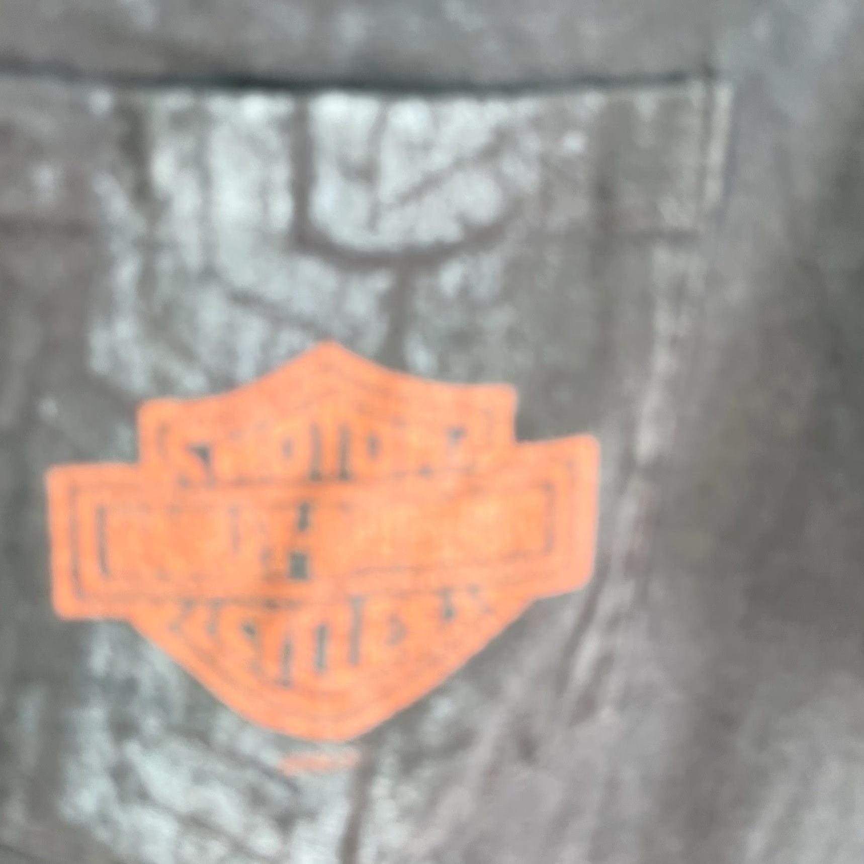 Harley Davidson Harley-Davidson T-Shirt Mens XL Black - Short Sleeve Crew Neck Double-Sided Cotton Size US XL / EU 56 / 4 - 2 Thumbnail