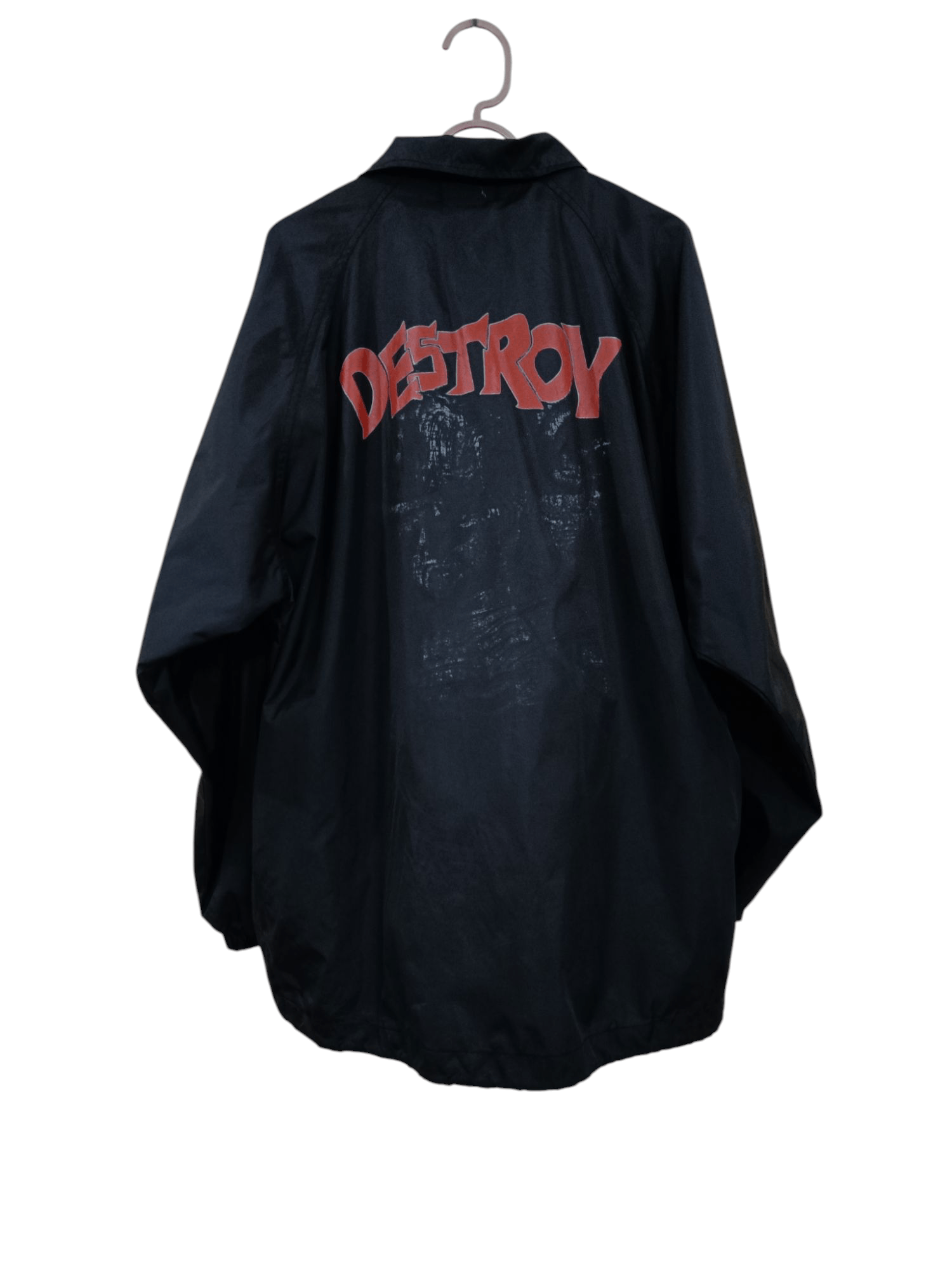 Punk and Yo × SOFTMACHINE Destroy American Punk Band Coach Nylon Jacket Size US M / EU 48-50 / 2 - 1 Thumbnail