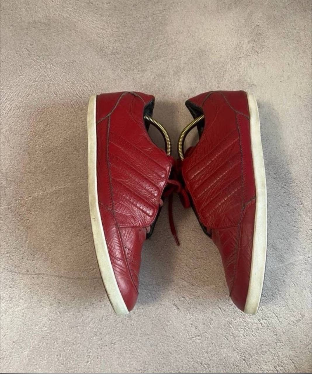 Yohji Yamamoto Y-3 Yohji Yamamoto x Adidas Red Low top Sneakers Size US 10 / EU 43 - 4 Thumbnail