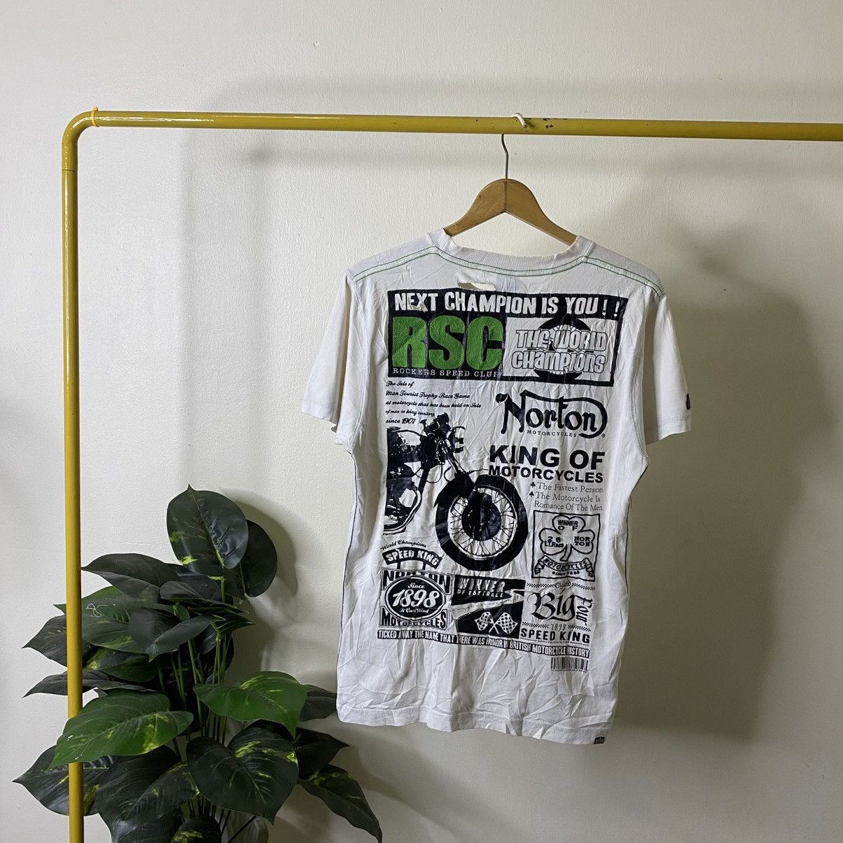 Norton Vintage Y2K Norton Motorcycles T Shirt Size US M / EU 48-50 / 2 - 1 Thumbnail