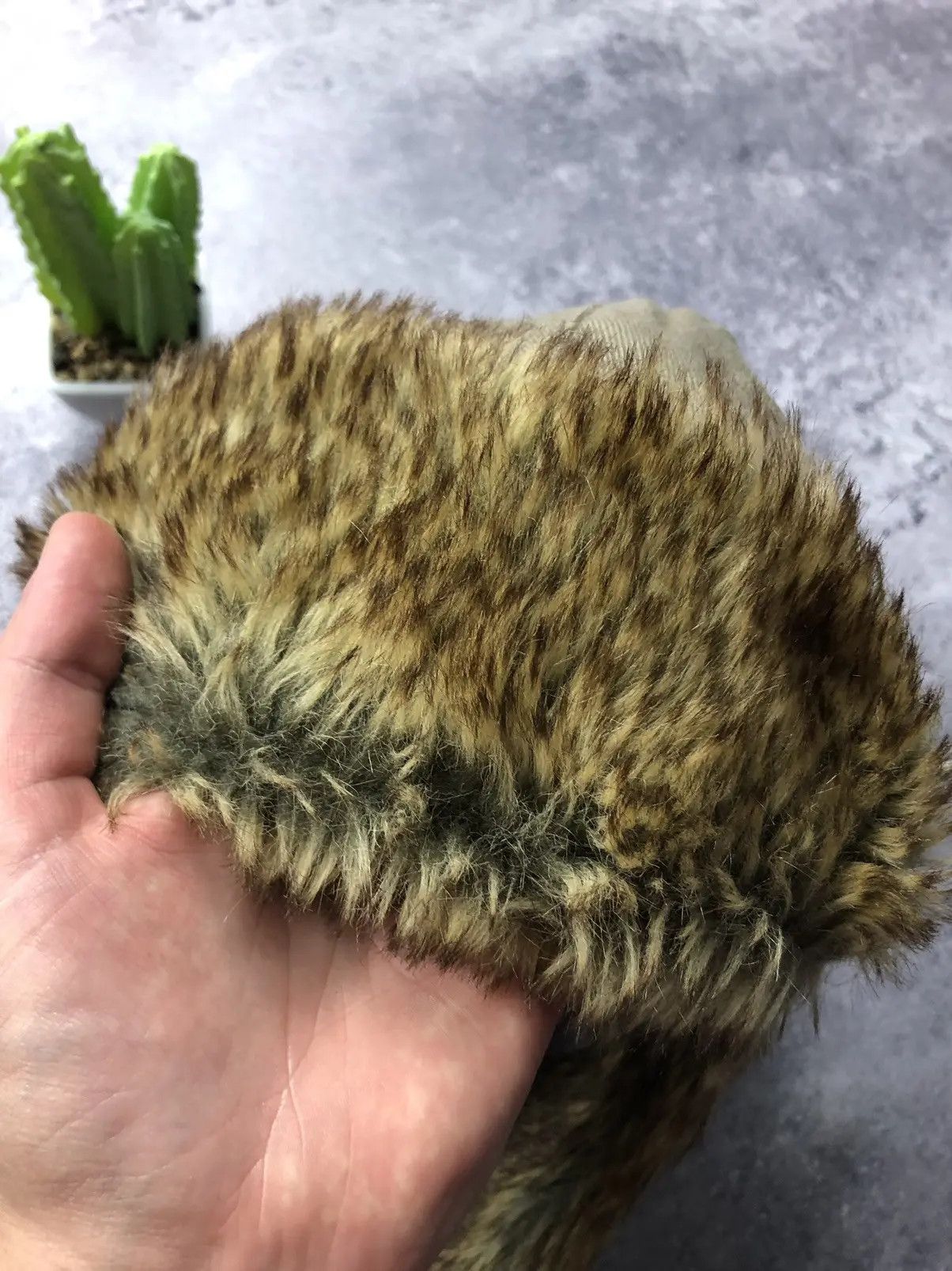 Vintage USHANKA Amazing Faux Fur Y2K Hat (Trapper Hat) Mohair Hype Size ONE SIZE - 6 Thumbnail