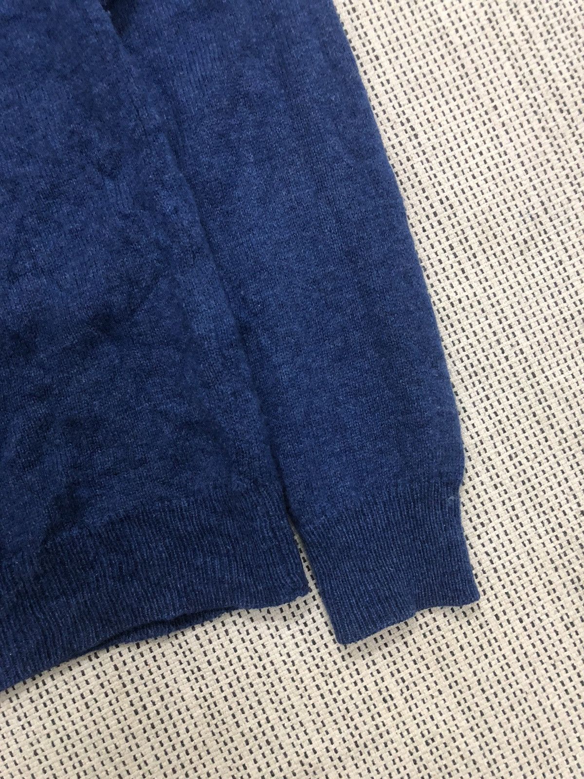 Beams Plus × Japanese Brand Beams Knit Sweater Blue Medium Size US M / EU 48-50 / 2 - 3 Thumbnail
