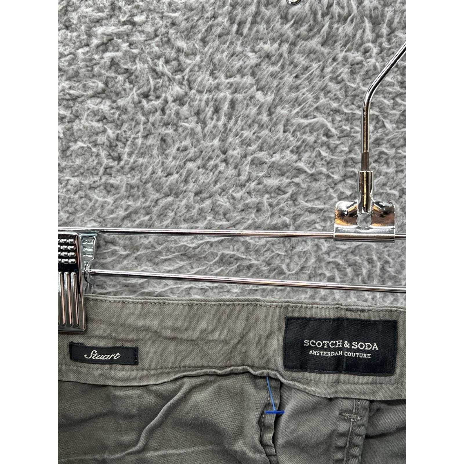 Scotch & Soda Scotch & Soda Stuart Pants 29x32 Moss Green Chino Amsterdam Size US 29 - 3 Thumbnail