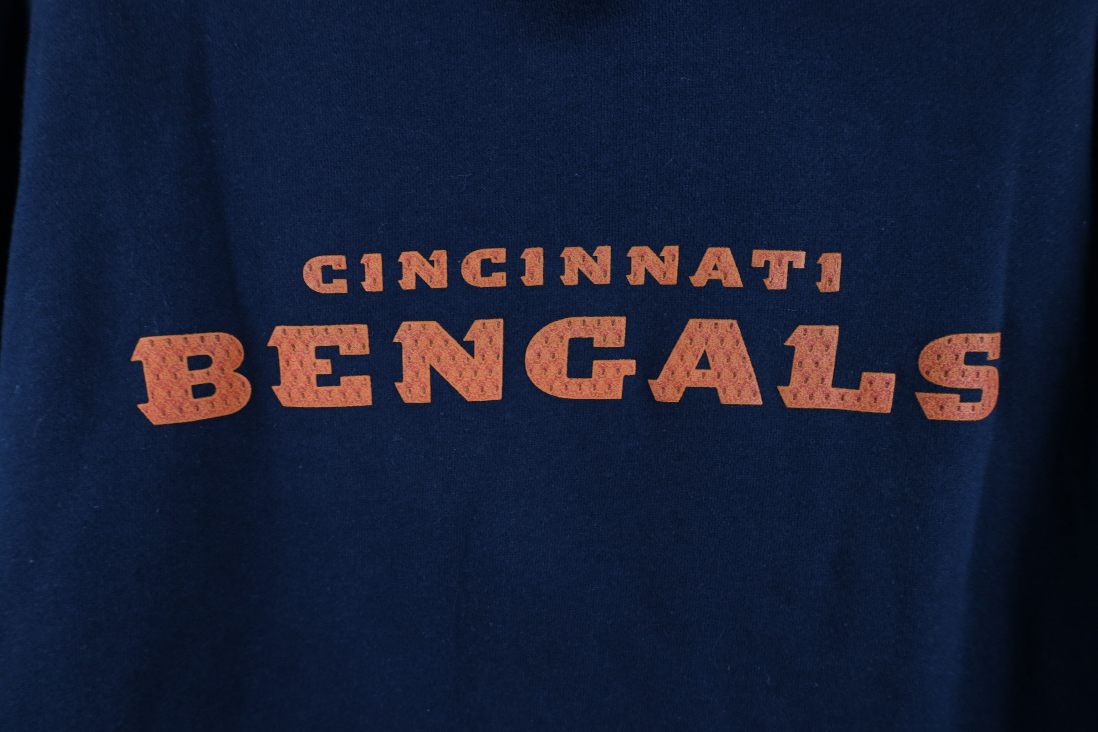 Reebok Vintage Reebok Spell Out Cincinnati Bengals Football Hoodie Size US S / EU 44-46 / 1 - 4 Thumbnail