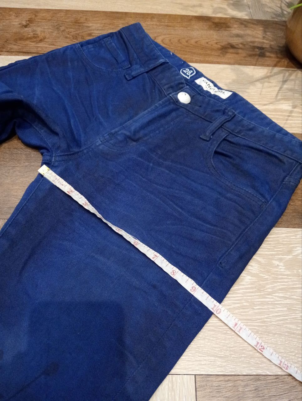 Vanquish VANQUISH JAPAN BLUE PAINTER STRETCH JEANS - SIZE 28 Size US 28 / EU 44 - 16 Thumbnail
