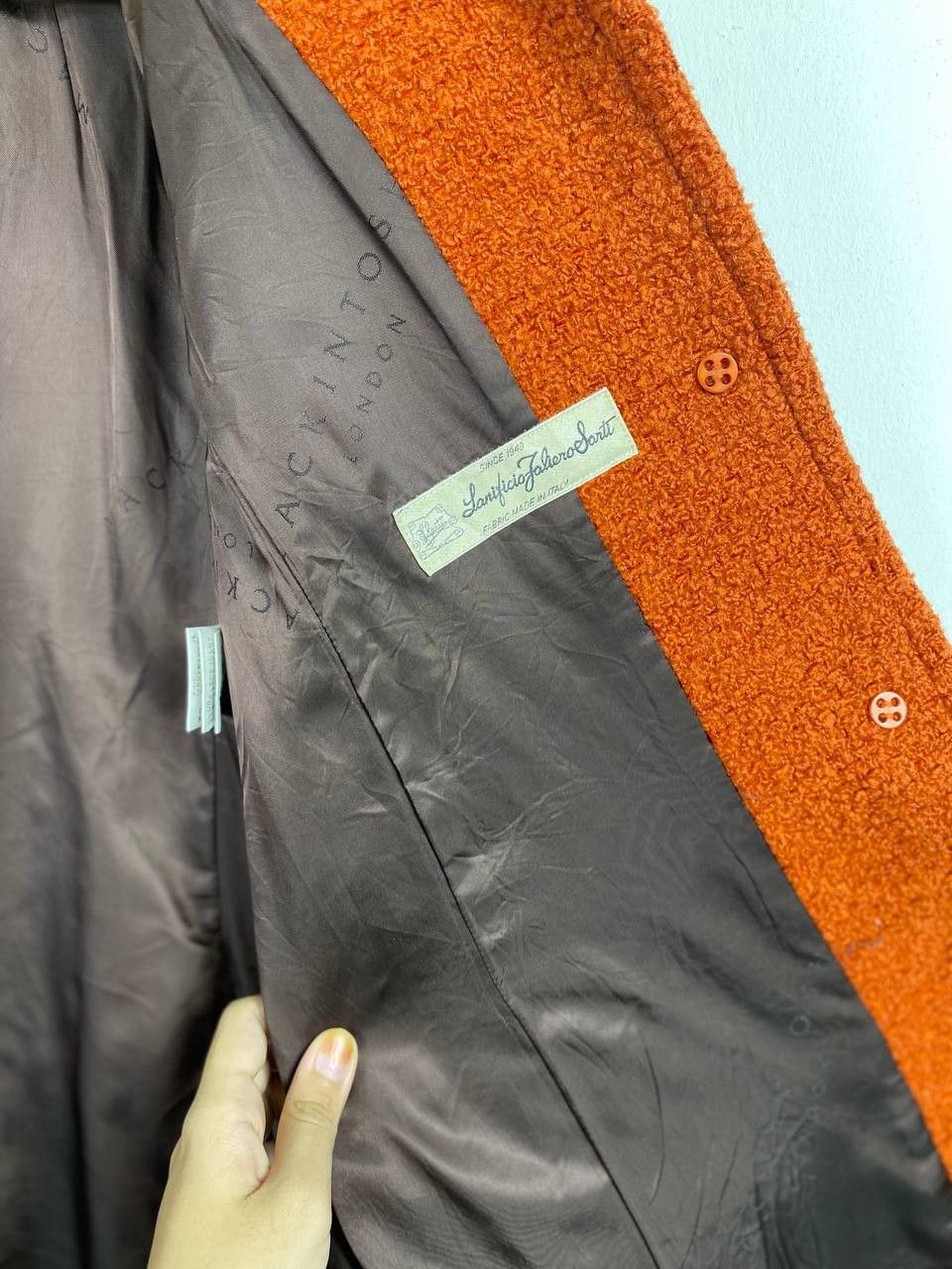 Mackintosh mackintosh long wool jacket nice design Size US S / EU 44-46 / 1 - 6 Thumbnail