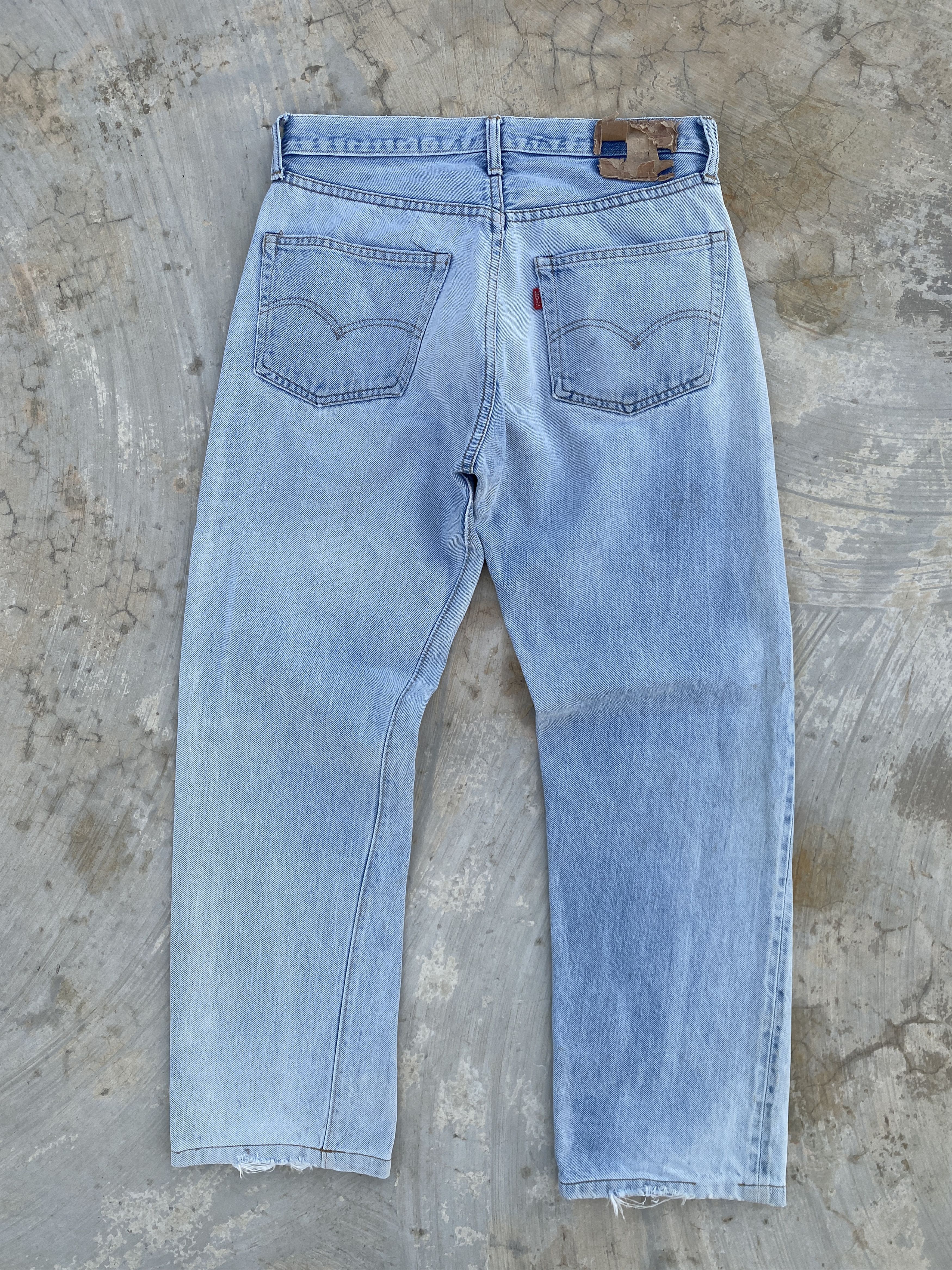 Vintage 80s Levis 501 Redline #6 Selvedge Jeans