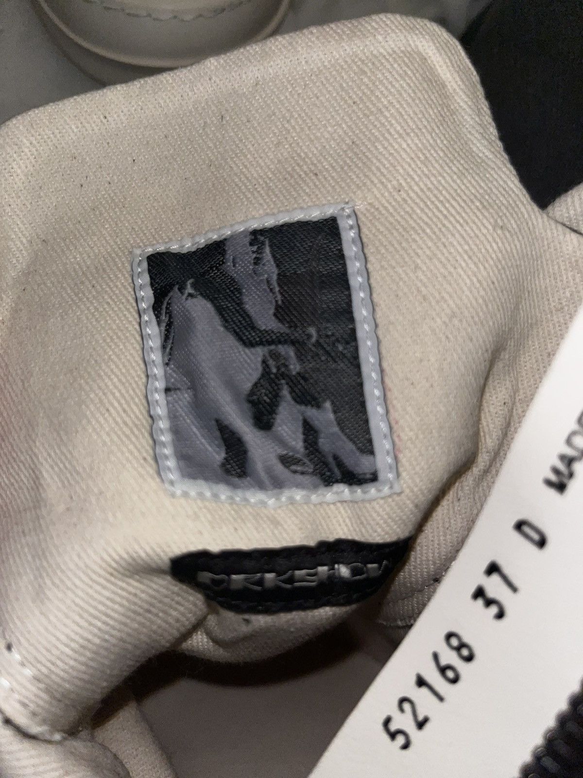 Rick Owens Drkshdw Rick Owen’s DRKSHDW Slashed Denim Size US 7 / IT 37 - 8 Thumbnail