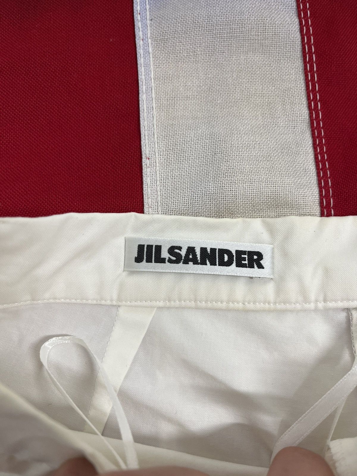 Jil Sander Jil Sander White Tailored Shorts - Minimalist Bermuda Shorts Size US 42 / EU 58 - 4 Thumbnail