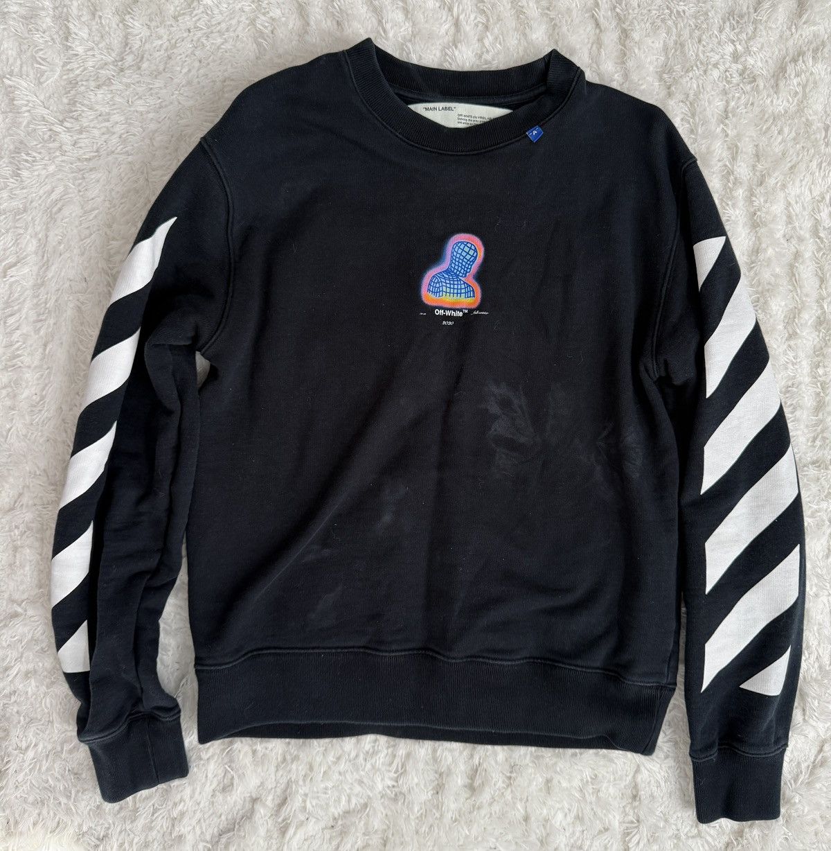 Off-White Virgil Off-White Sweatshirt Size US M / EU 48-50 / 2 - 1 Thumbnail