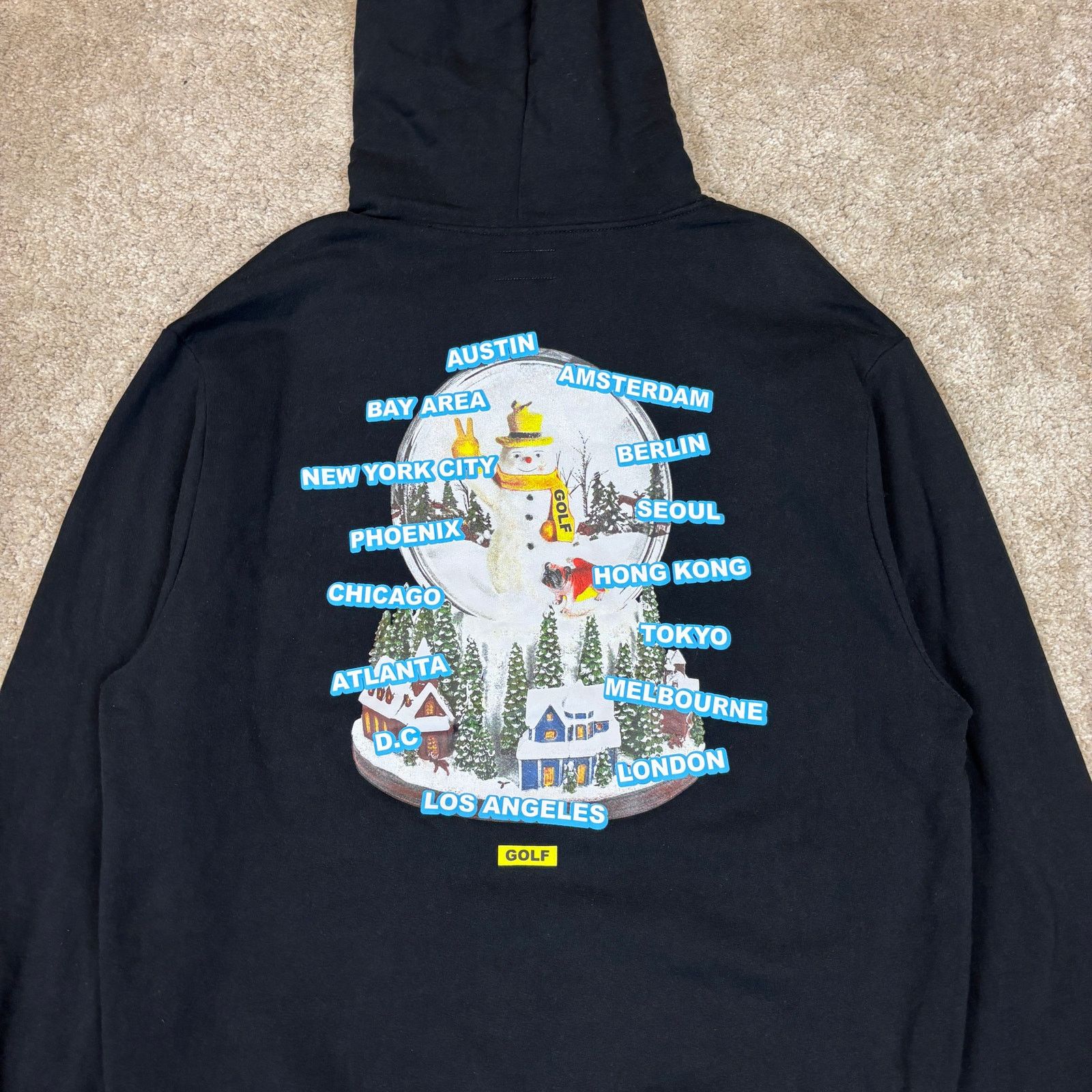 Golf Wang × Tyler The Creator Golf Wang Holiday 2023 Snowglobe Hoodie Men's XL Size US XL / EU 56 / 4 - 4 Thumbnail