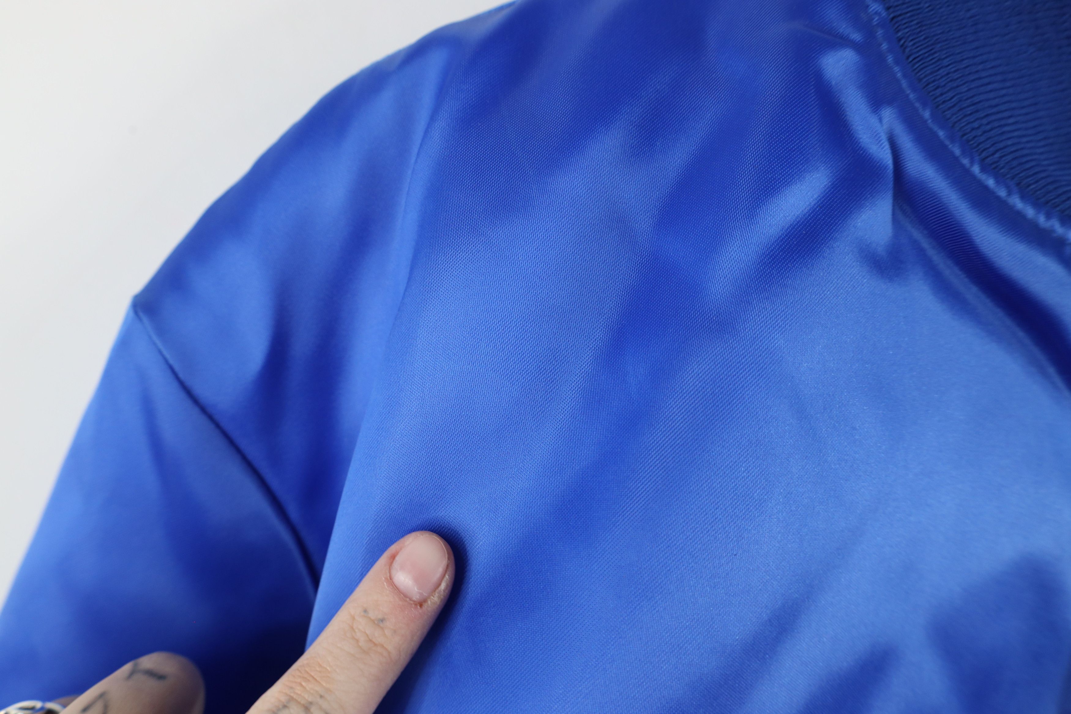Vintage Vintage 80s 90s Trucking Quilted Satin Bomber Jacket USA Size US L / EU 52-54 / 3 - 6 Thumbnail