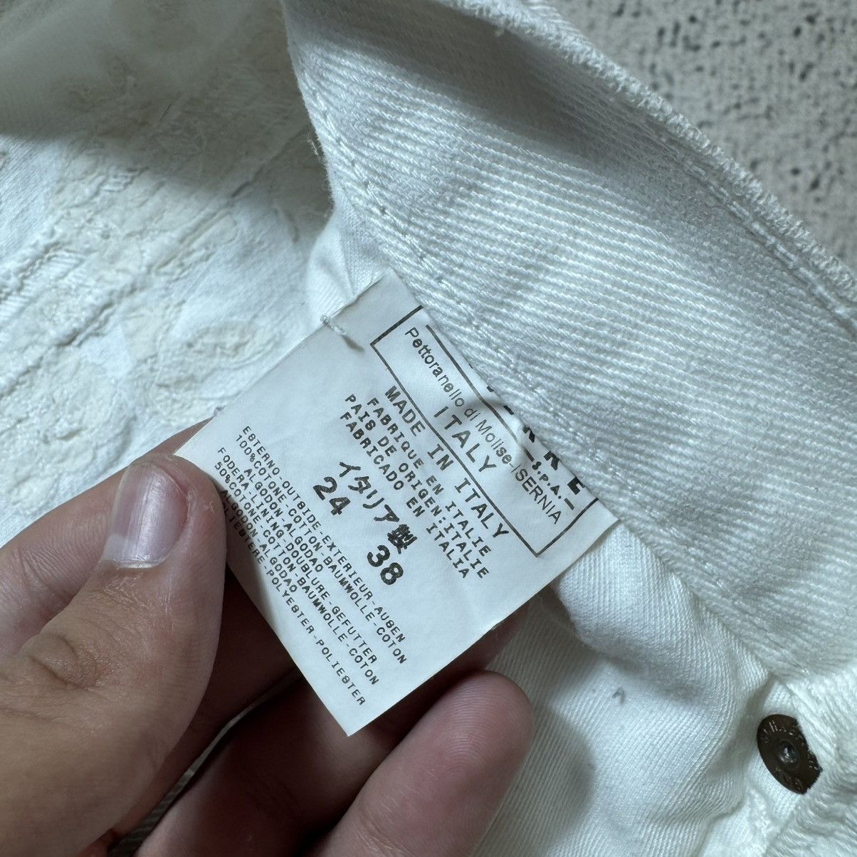 Ferre luxury ferre jeans flowers print with big logo y2k rare Size 38" / US 16 / IT 52 - 9 Thumbnail