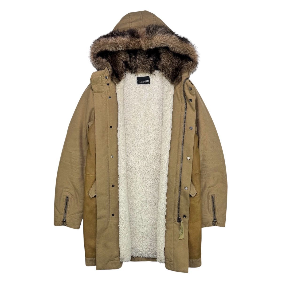 Yves Salomon YVES SALOMON HOMME SHEARLING PARKA Size US M / EU 48-50 / 2 - 3 Thumbnail
