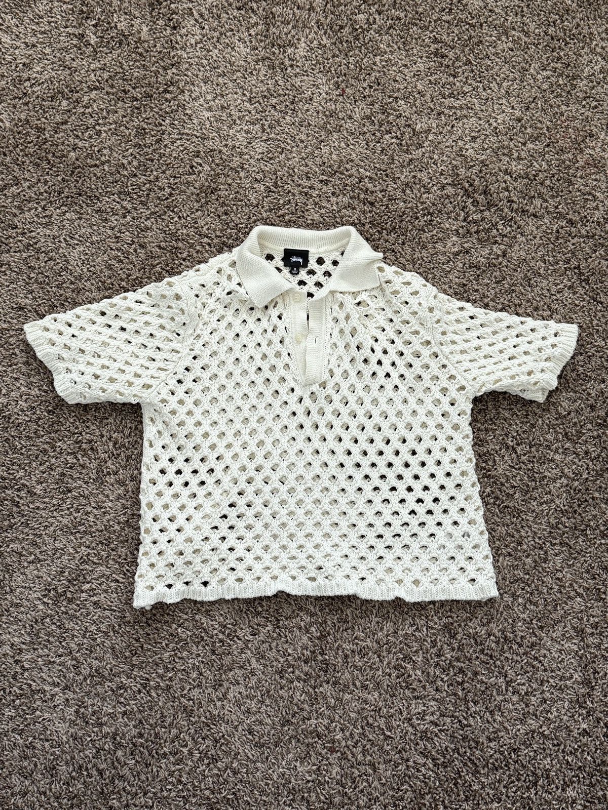 Stussy Knit Polo | Grailed