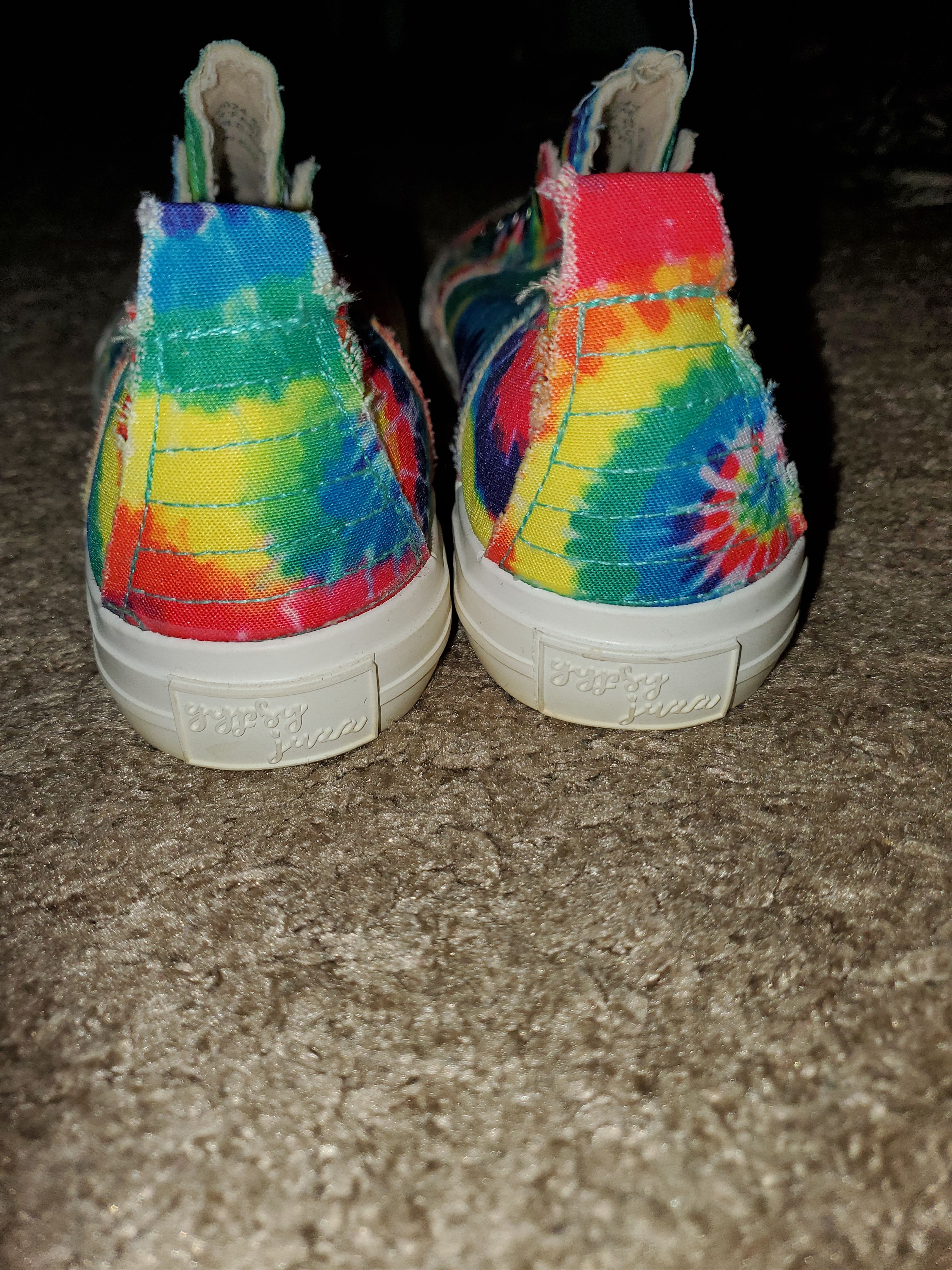 Other Gypsy Jazz multi-colored tie-dye slip-on canvas sneakers Size US 8 / IT 38 - 9 Thumbnail