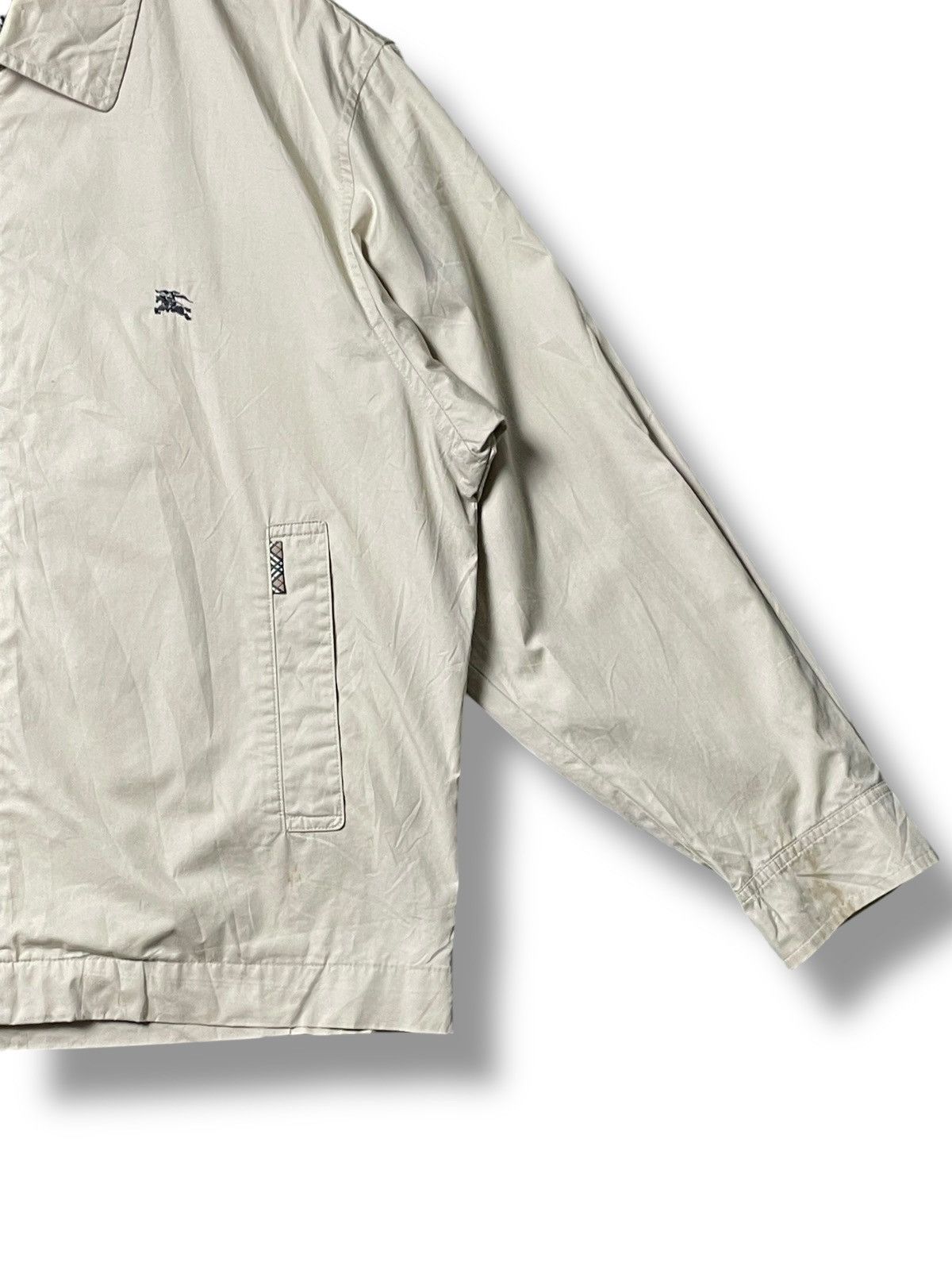 Burberry × Vintage Burberry London Casual Zipper Jacket (44) Size US S / EU 44-46 / 1 - 5 Thumbnail