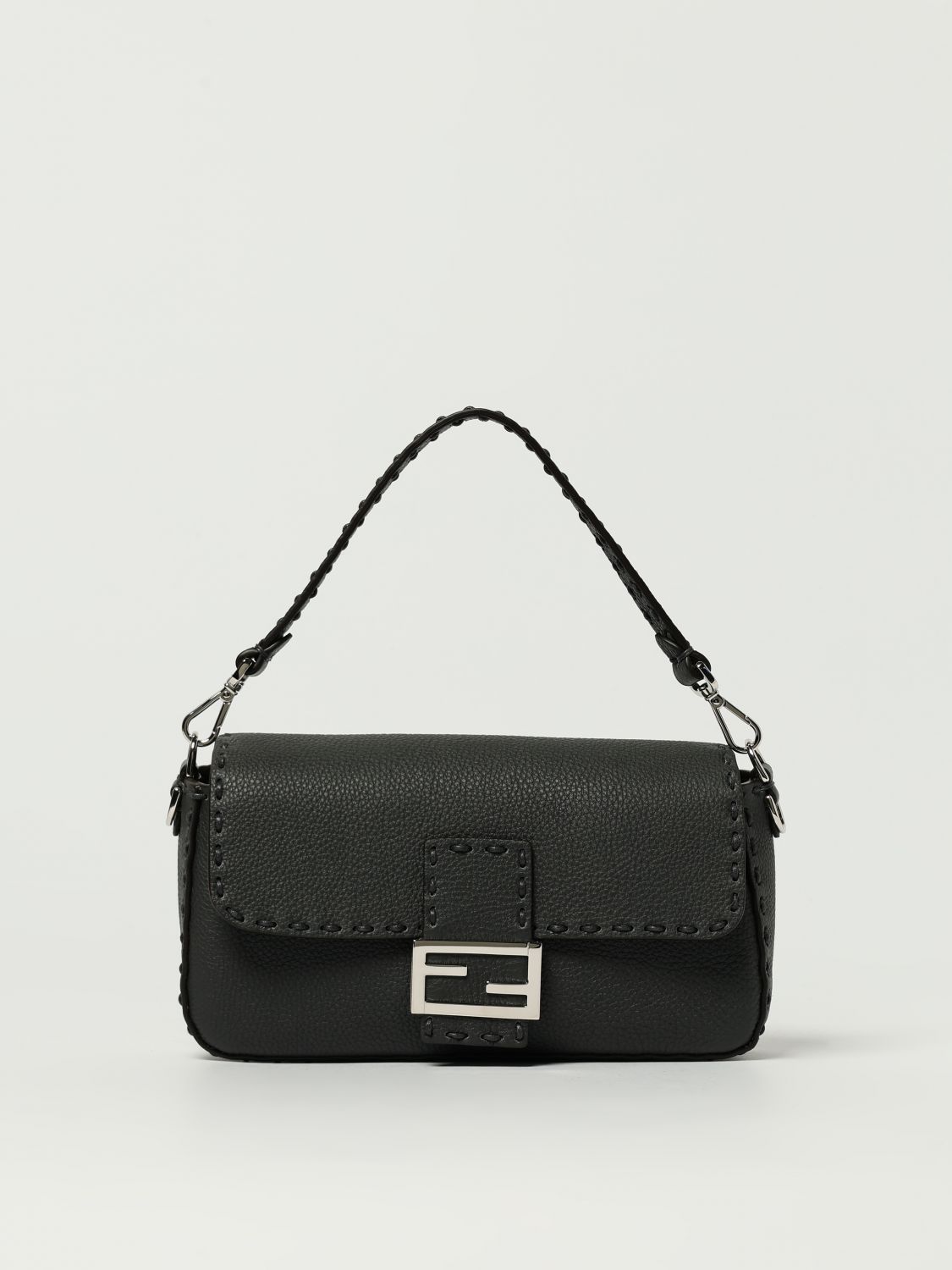 Fendi Fendi Shoulder Bag Men Charcoal Size ONE SIZE - 1 Thumbnail