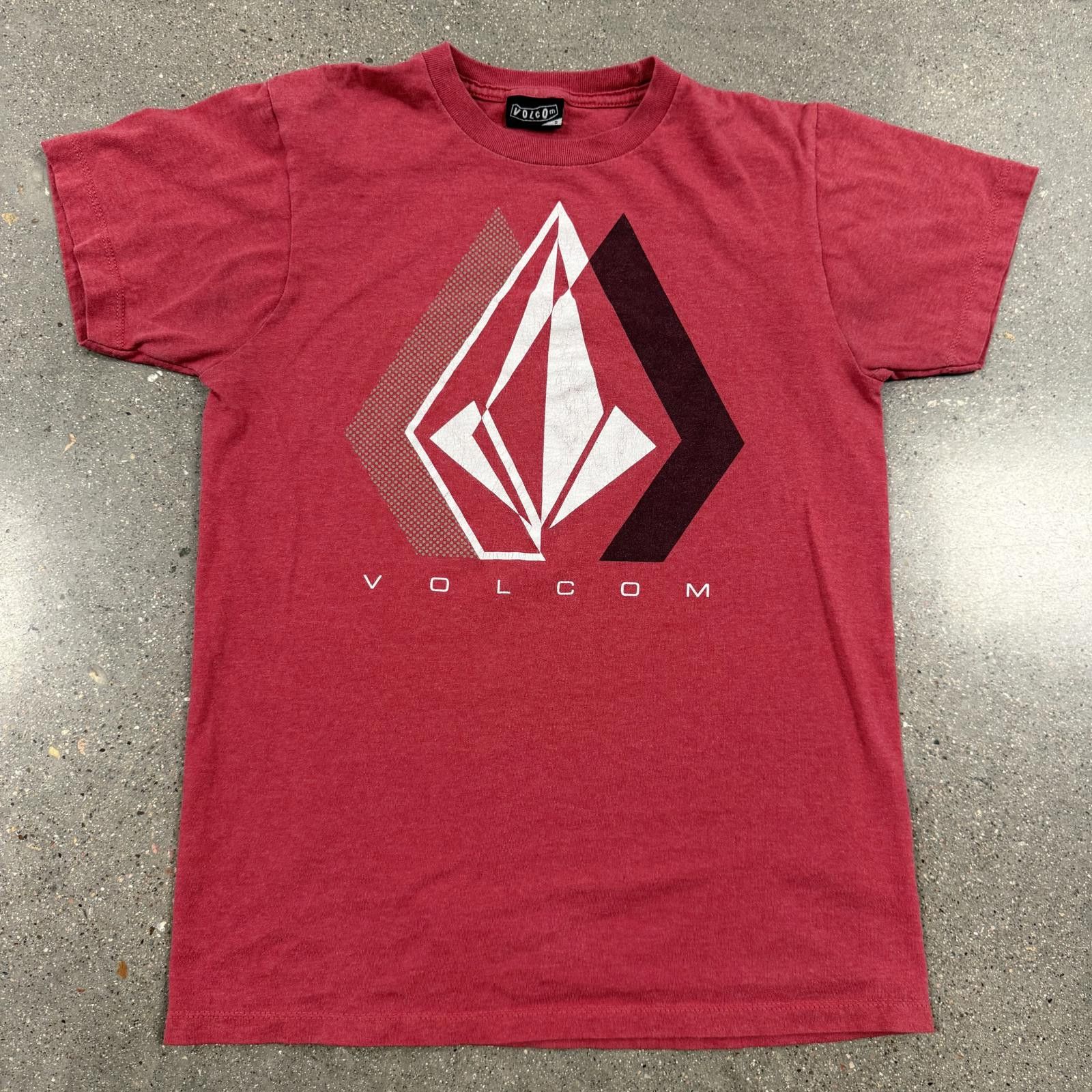 Volcom Vtg 00s Volcom Stone Logo Tee - Red Men's S Size US S / EU 44-46 / 1 - 1 Thumbnail