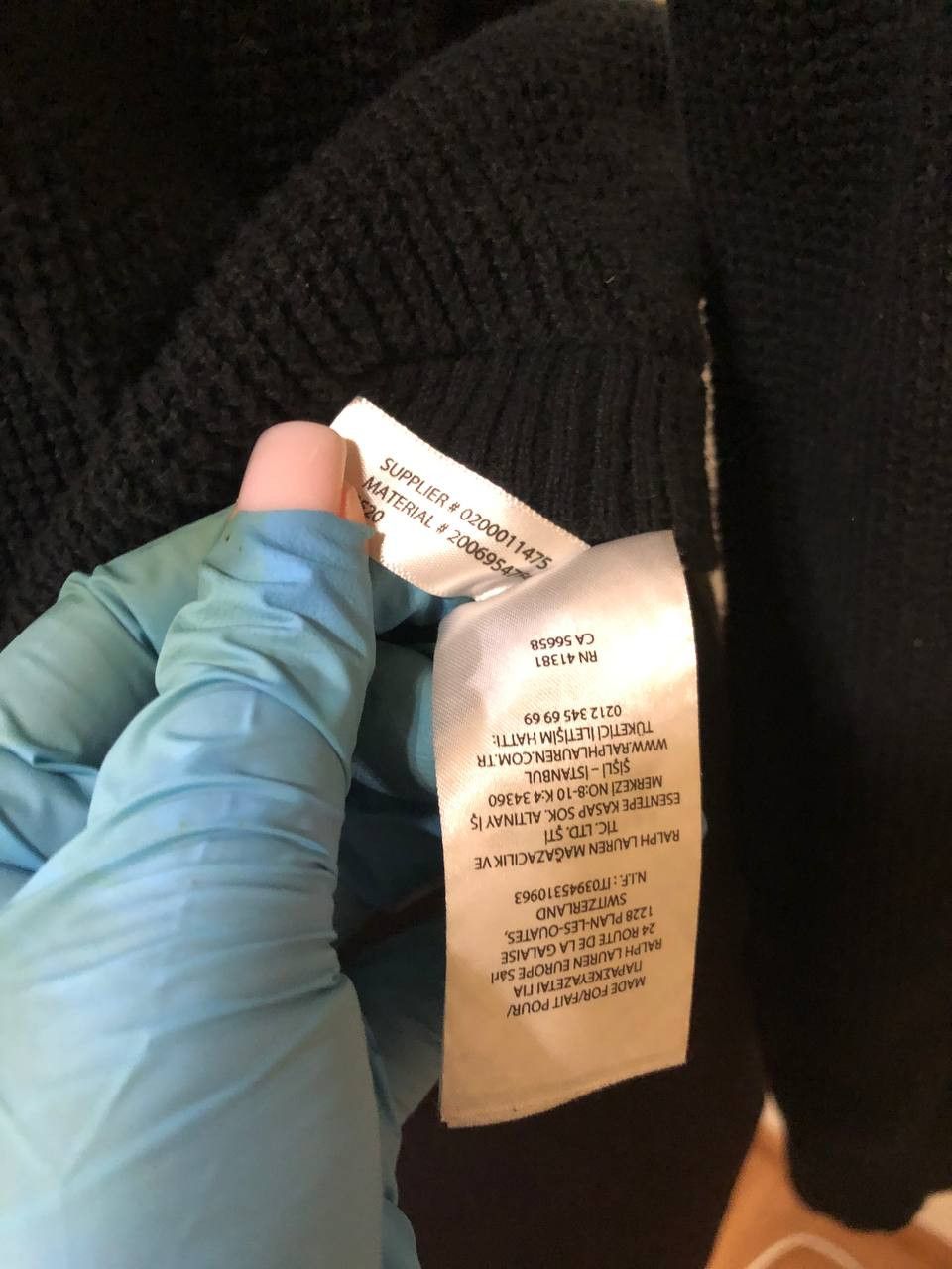 Polo Ralph Lauren LAUREN Ralph Lauren black hooded sweater size - S Size S / US 4 / IT 40 - 8 Thumbnail