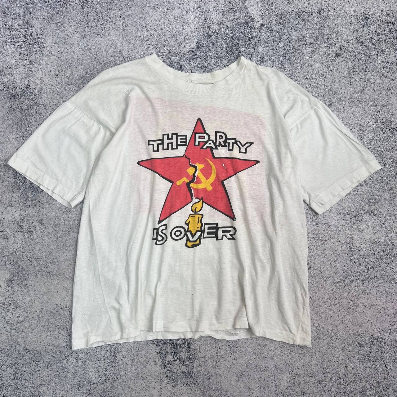 Vintage Vintage Vladimir Lenin McDonald's Parody T-Shirt Size US S / EU 44-46 / 1 - 1 Thumbnail