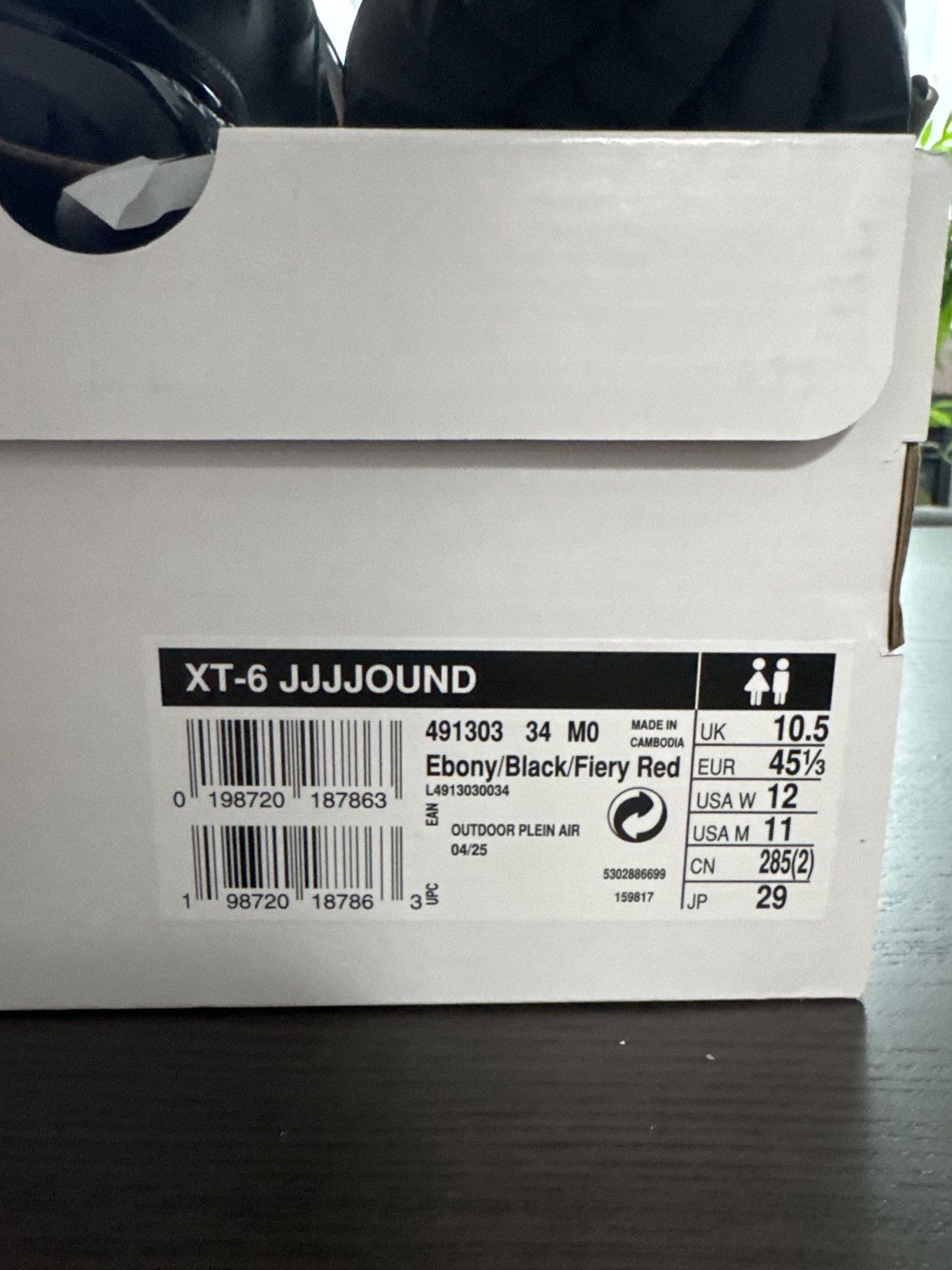 JJJJound × Salomon JJJJound x Salomon XT6 Size US 11 / EU 44 - 7 Thumbnail