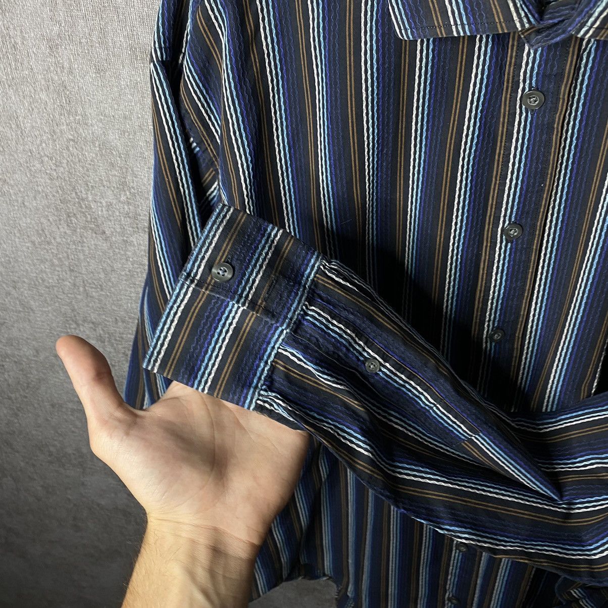 Vintage × Yves Saint Laurent Crazy Vintage YSL shirt Yves Saint Laurent Size US L / EU 52-54 / 3 - 6 Thumbnail