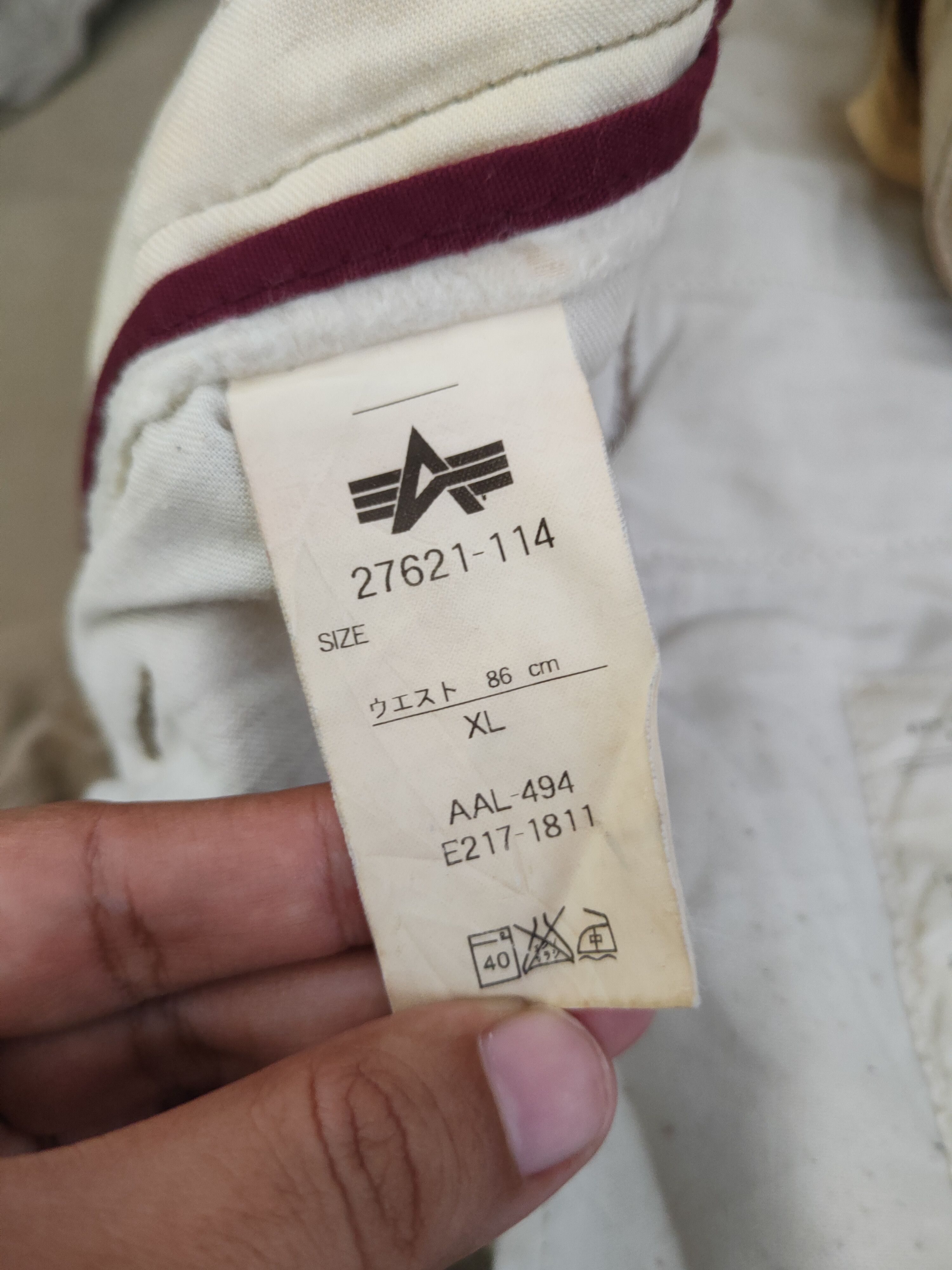 Alpha Industries DL Alpha Industries Beige Multipocket Cargo Pants #2370 Size US 36 / EU 52 - 15 Thumbnail