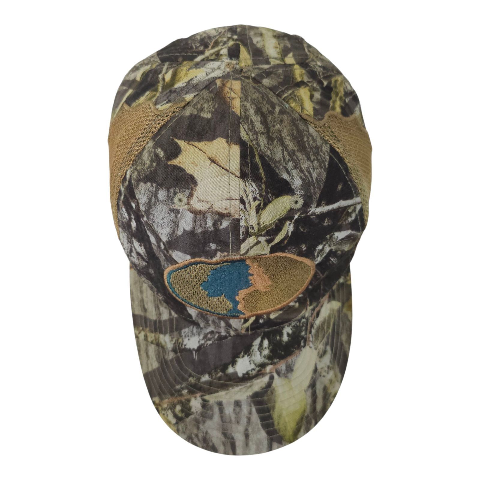Signatures Mossy Oak Mesh Strapback Cap Hat Embroidered Logo Patch Size ONE SIZE - 6 Thumbnail