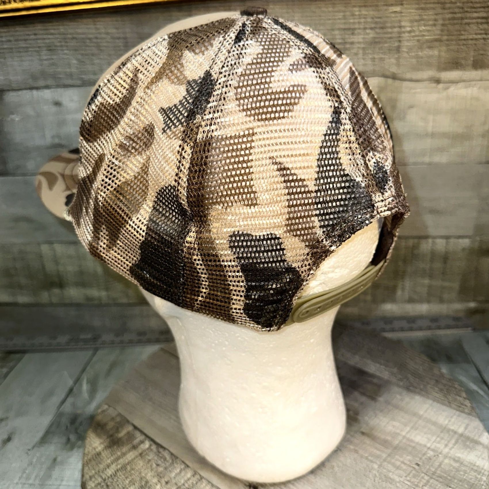 Vintage VINTAGE Desert Storm Snapback Hat Camo Rope Cap USA Military 90s Gulf War OG Size ONE SIZE - 4 Thumbnail