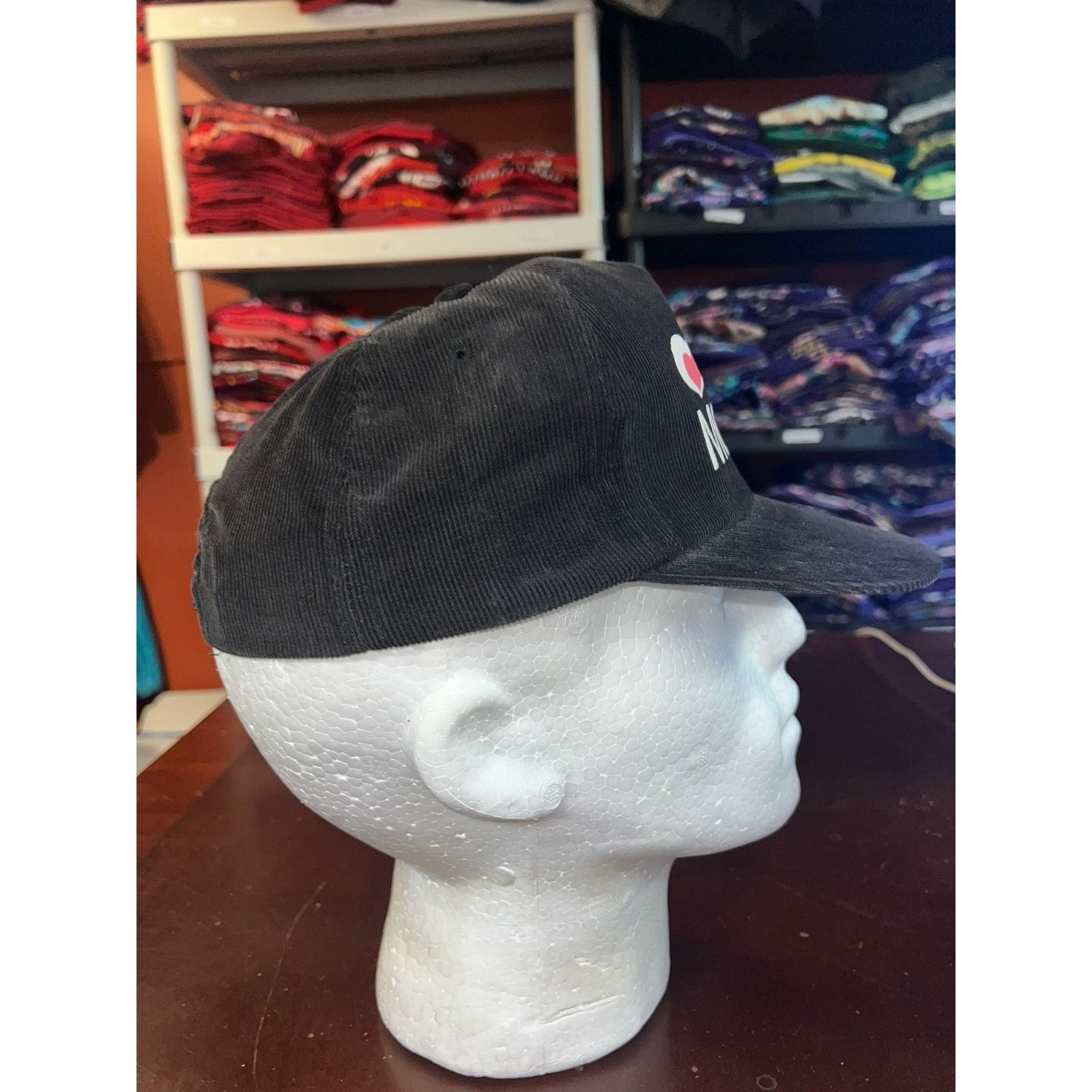 Vintage Vintage John Morrell Hat Corduroy Black Snapback Headwear Size ONE SIZE - 5 Thumbnail